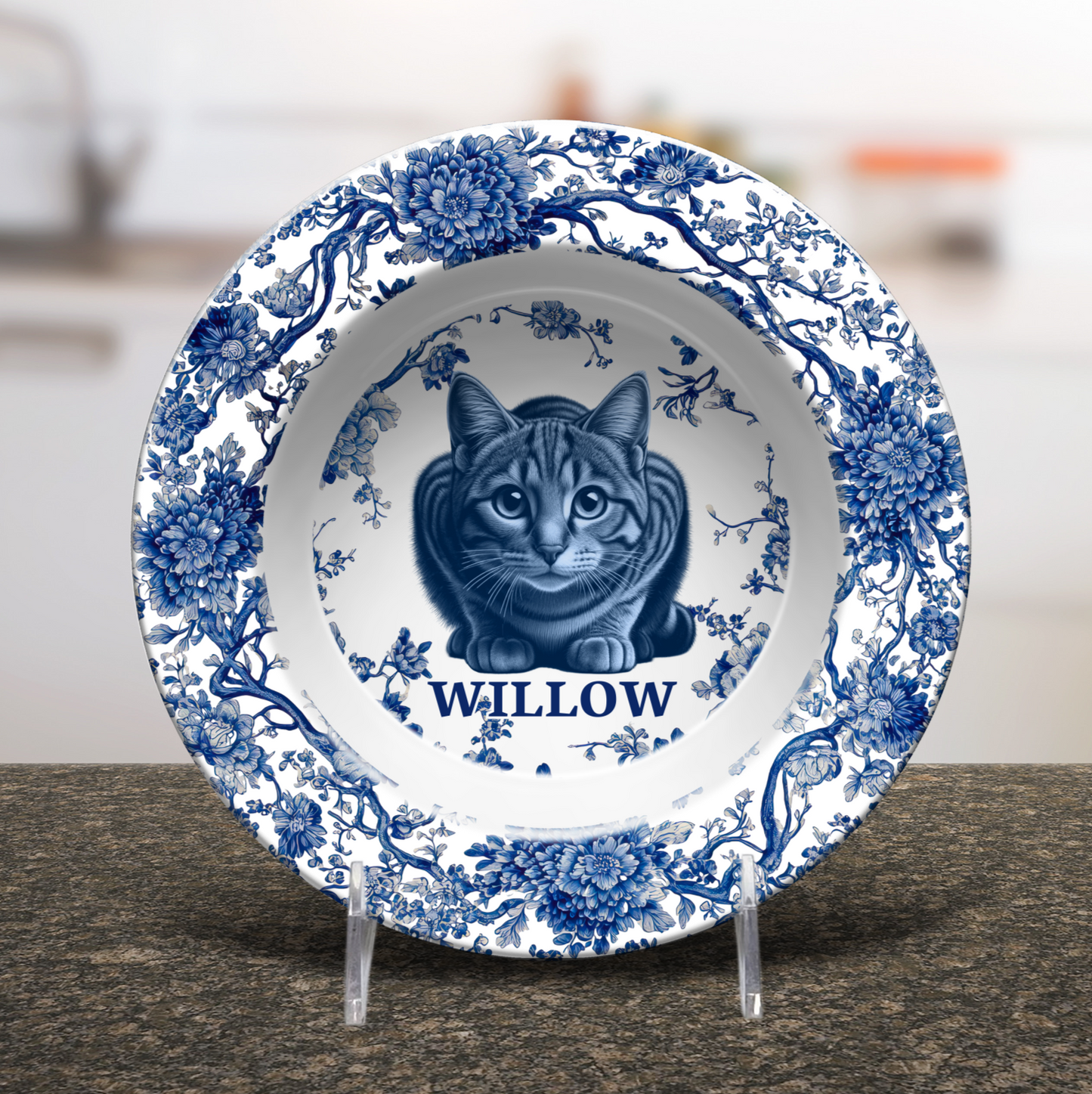 Tabby Cat - Personalized Plate