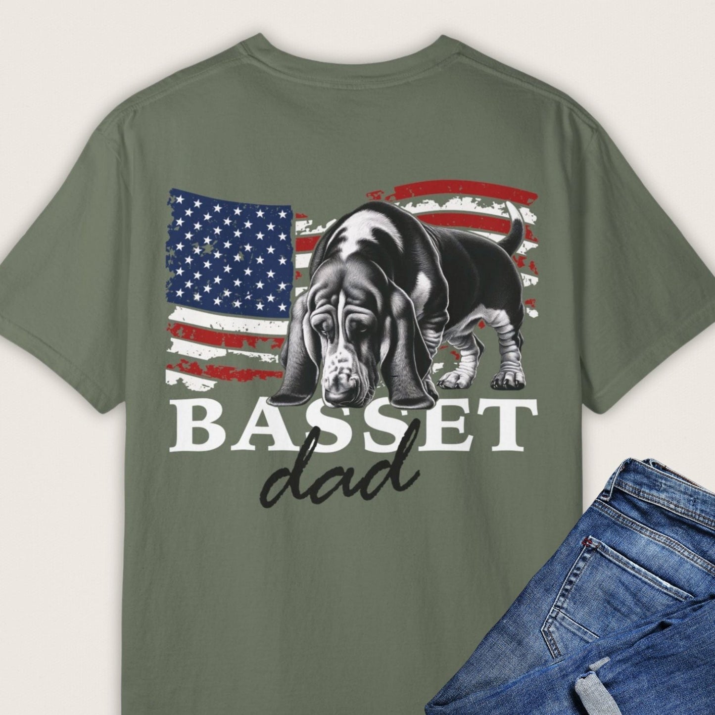 Basset Hound Shirt - Dad