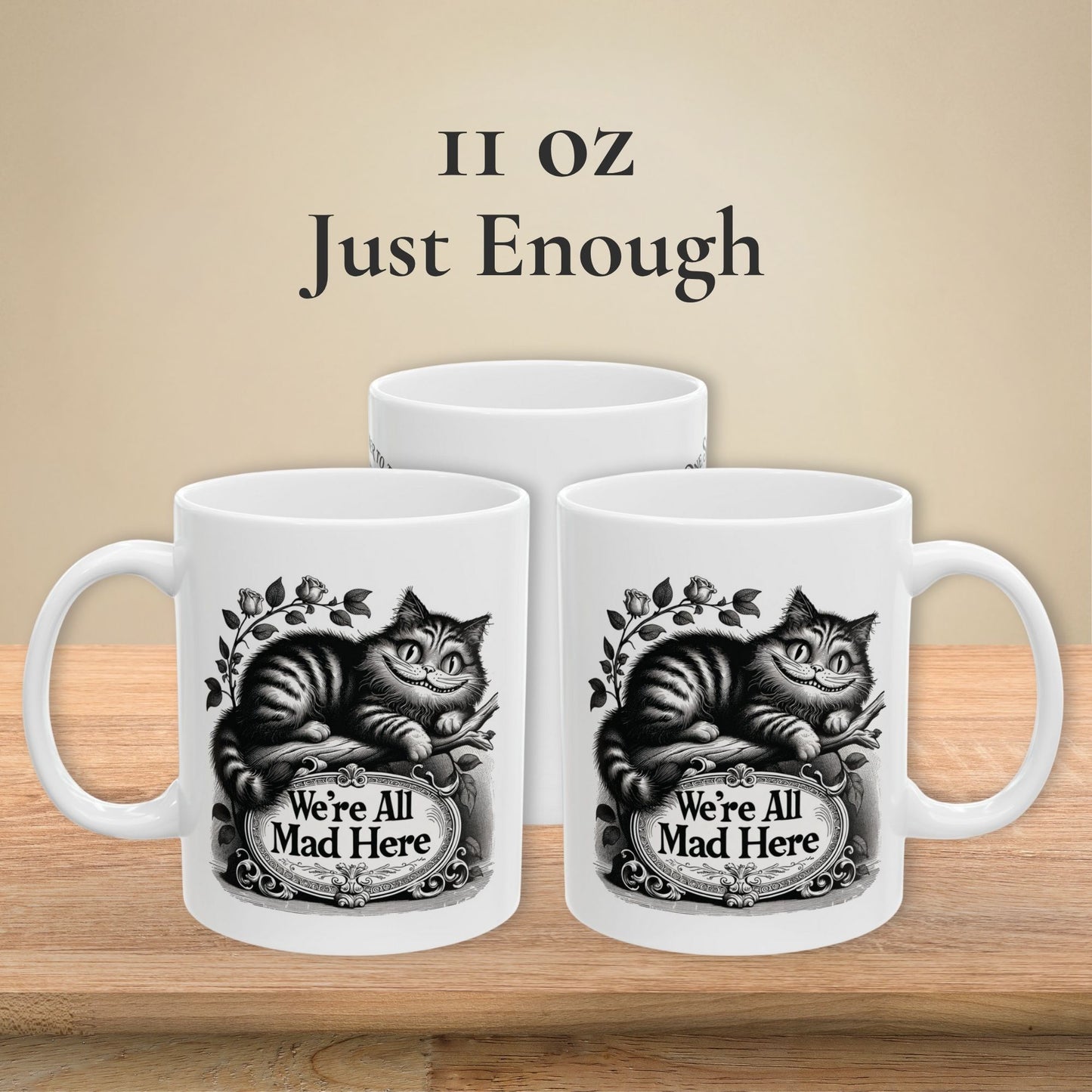 Cheshire Cat Toile Tabby