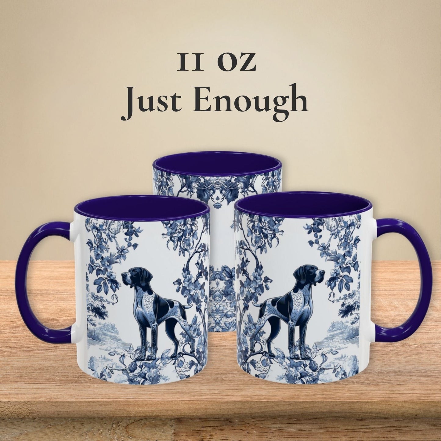 German Shorthaired Pointer Toile Mug