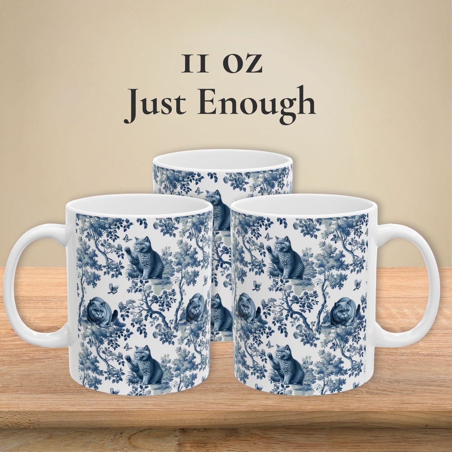 British Shorthair Cat Mug Toile