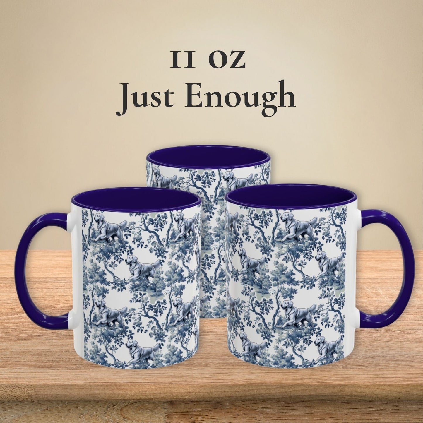 Golden Retriever Toile Mug