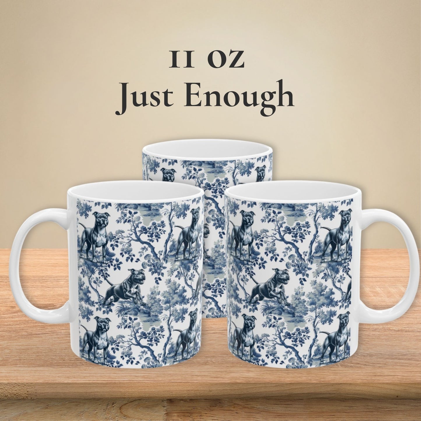 AmStaff Toile Mug
