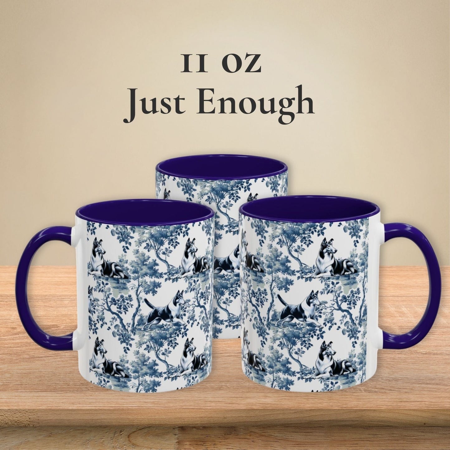 Toile Cats Mug - Reading