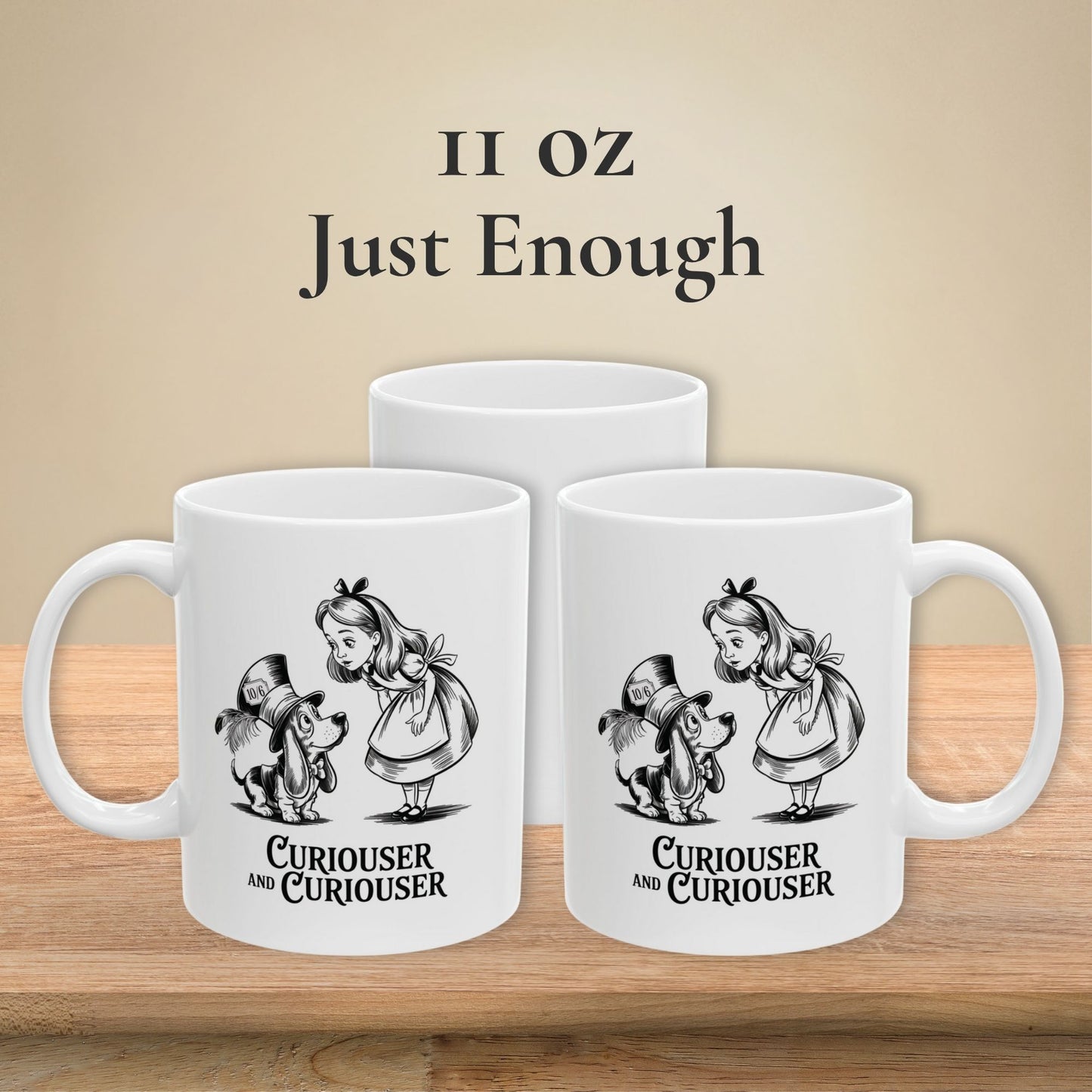Basset Hound Mug - Wonderland