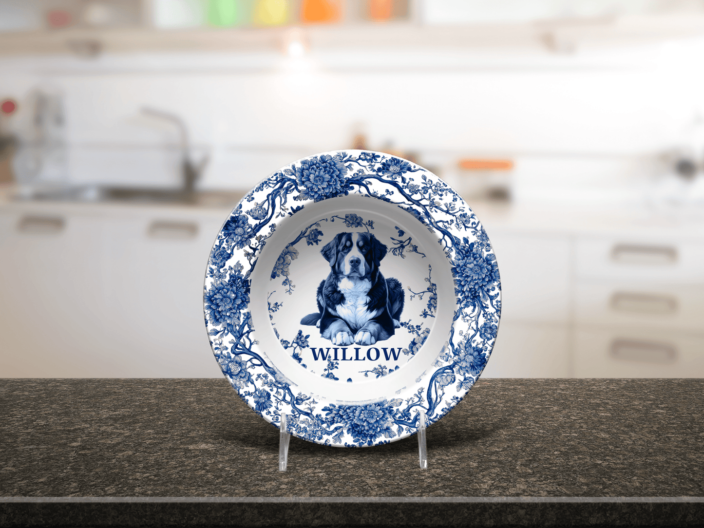 Bernese Mountain Dog - Personalized Plate
