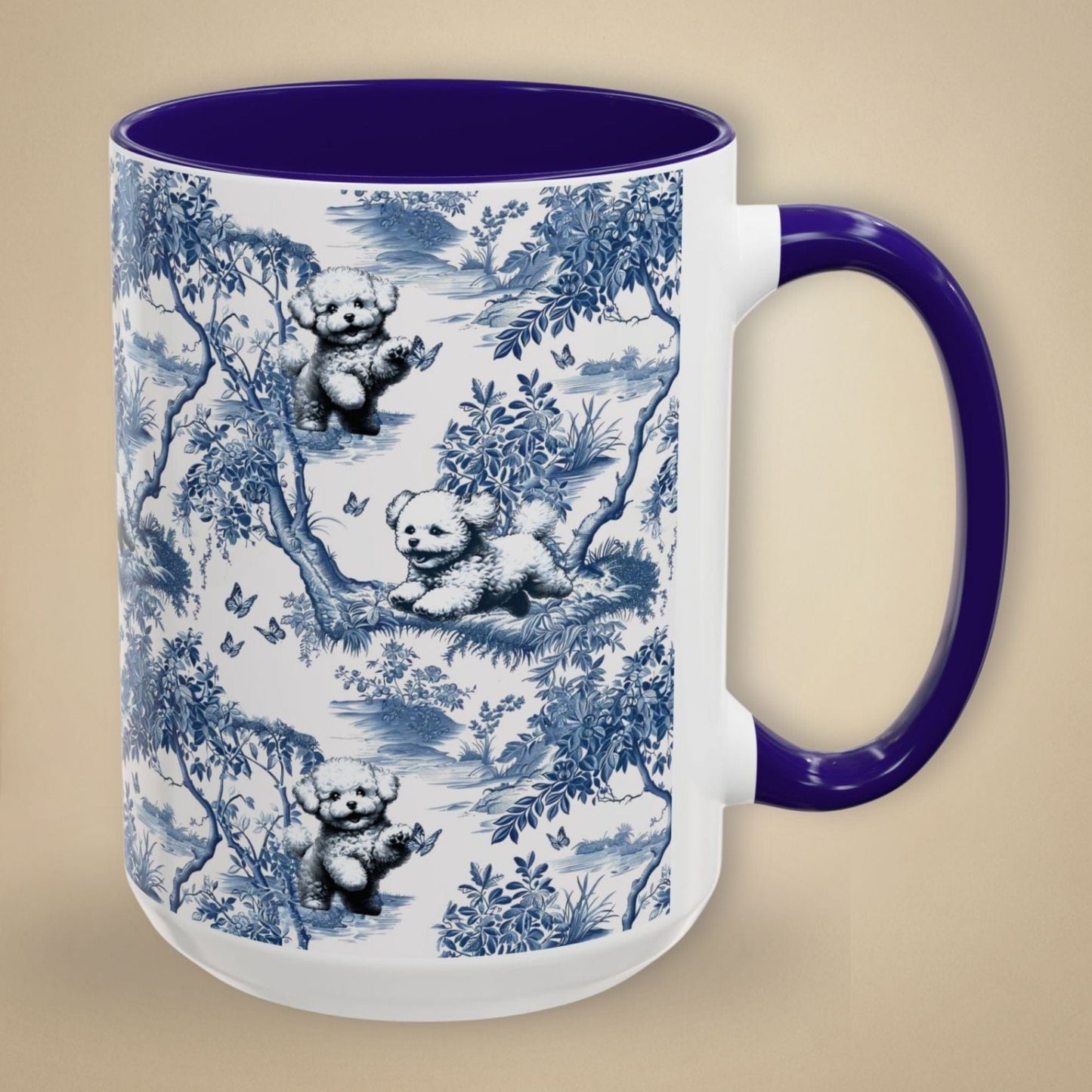 Bichon Frise Toile Mug