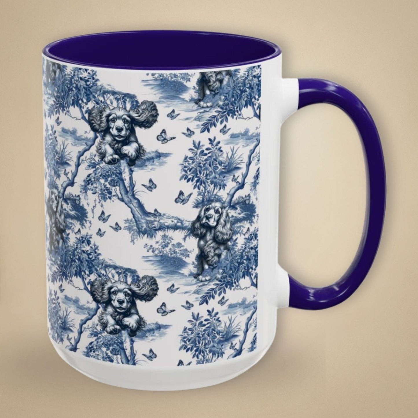 Cocker Spaniel Toile Mug
