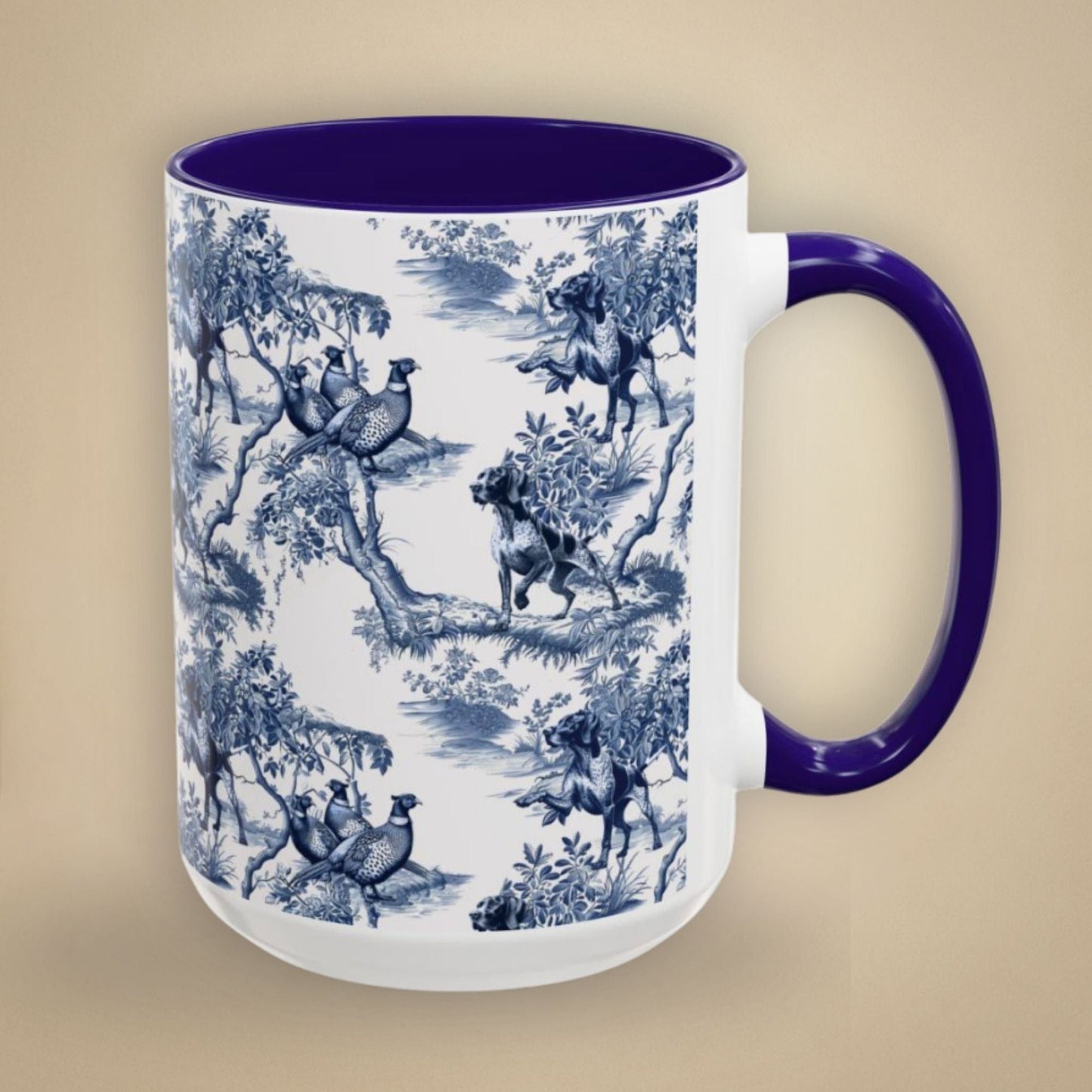 German Shorthaired Pointer Mug with Pheasant
