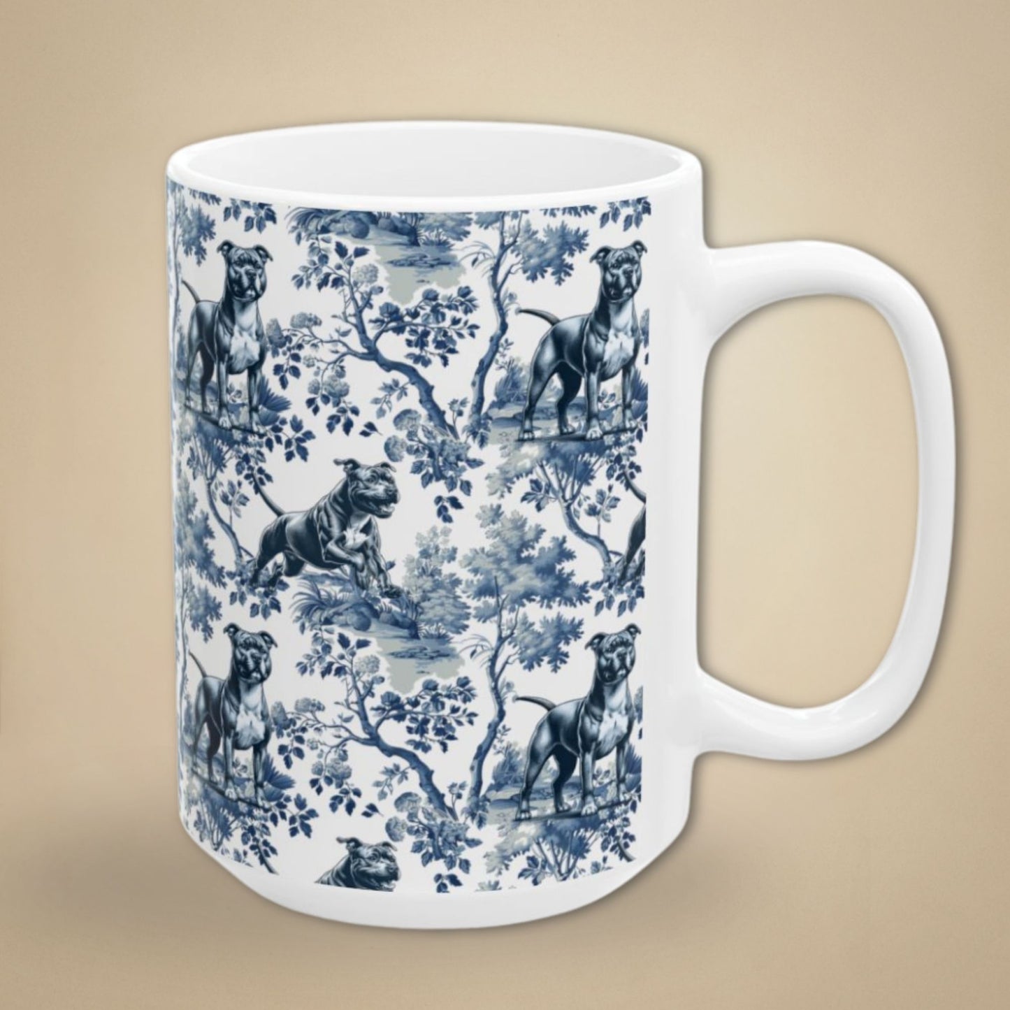 AmStaff Toile Mug