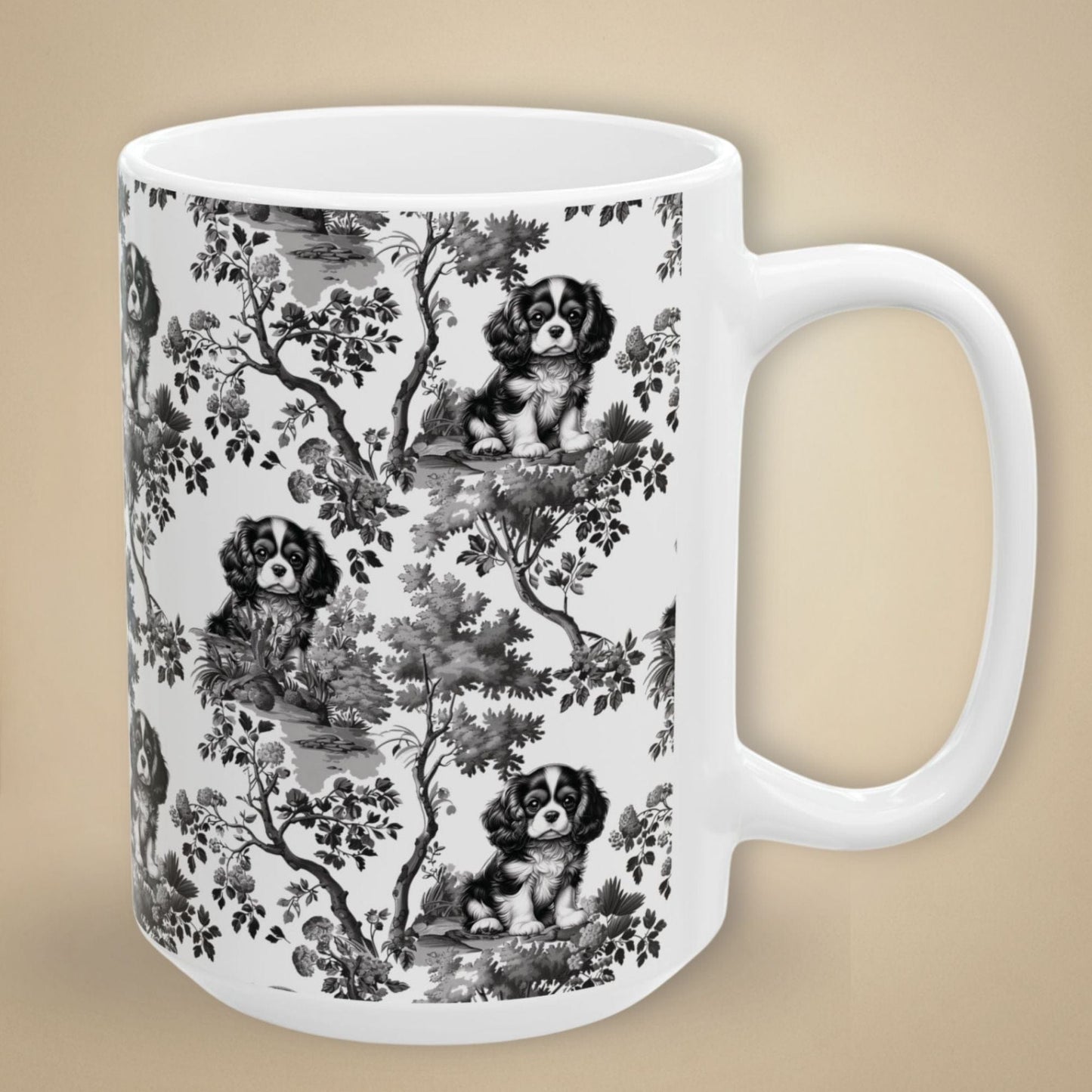 Cavalier King Charles Spaniel Mug - Toile