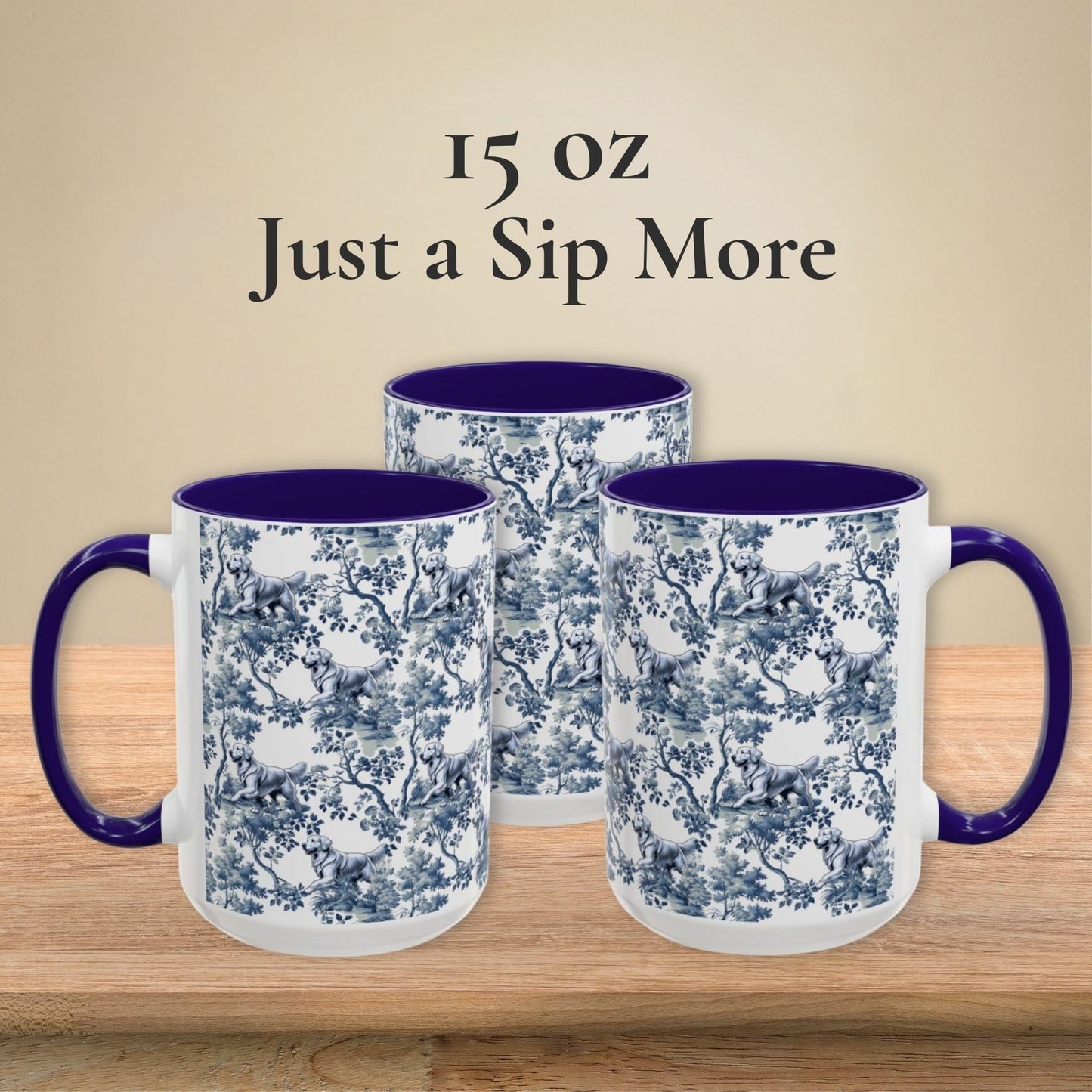 Golden Retriever Toile Mug