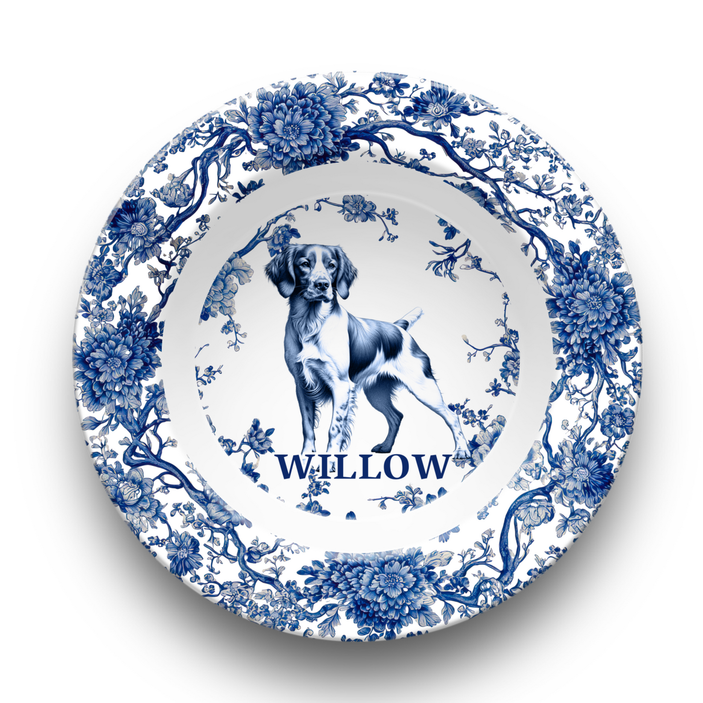 Brittany Spaniel - Personalized Plate
