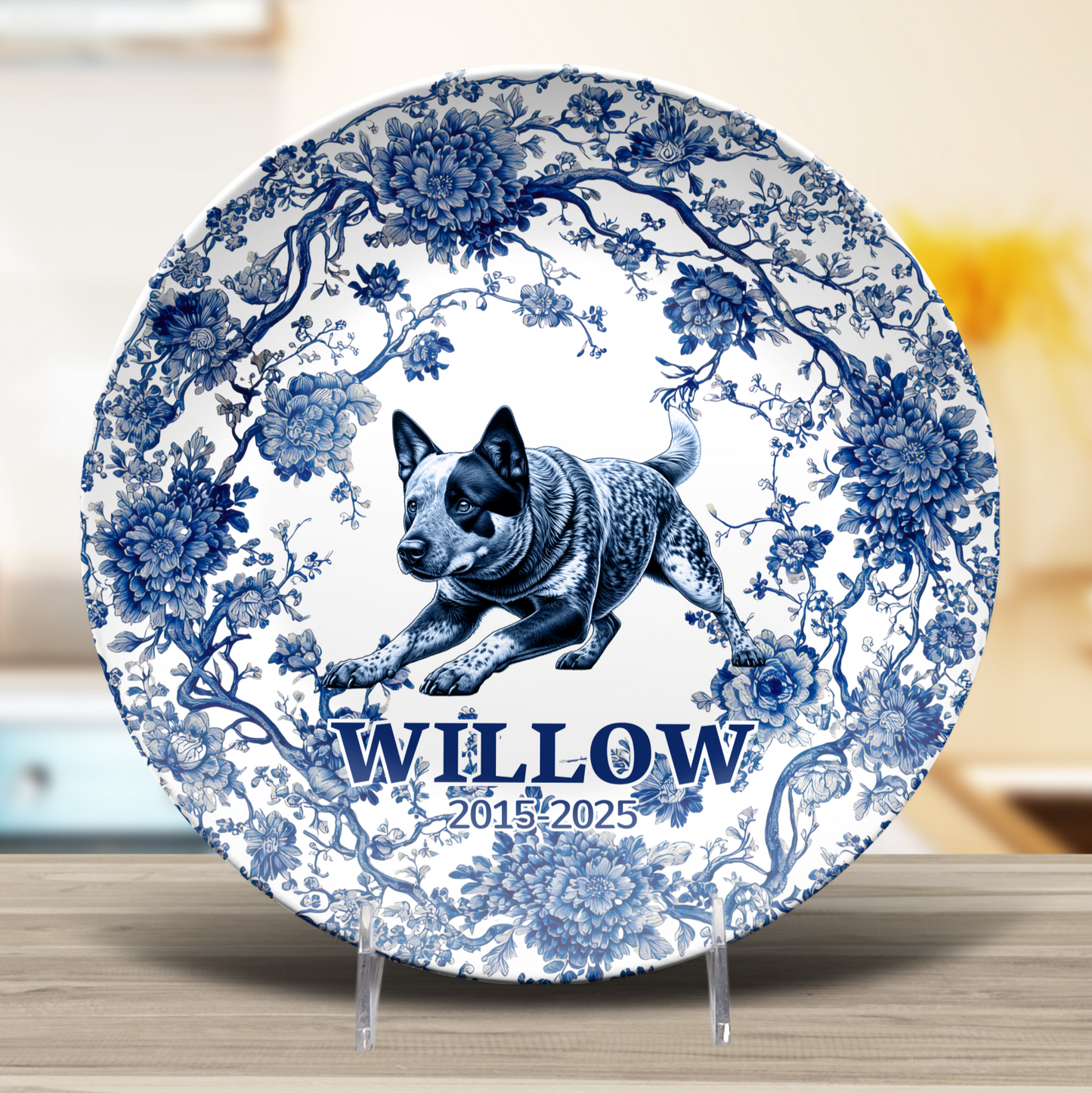 Cattle Dog - Blue Heeler Personalized Plate