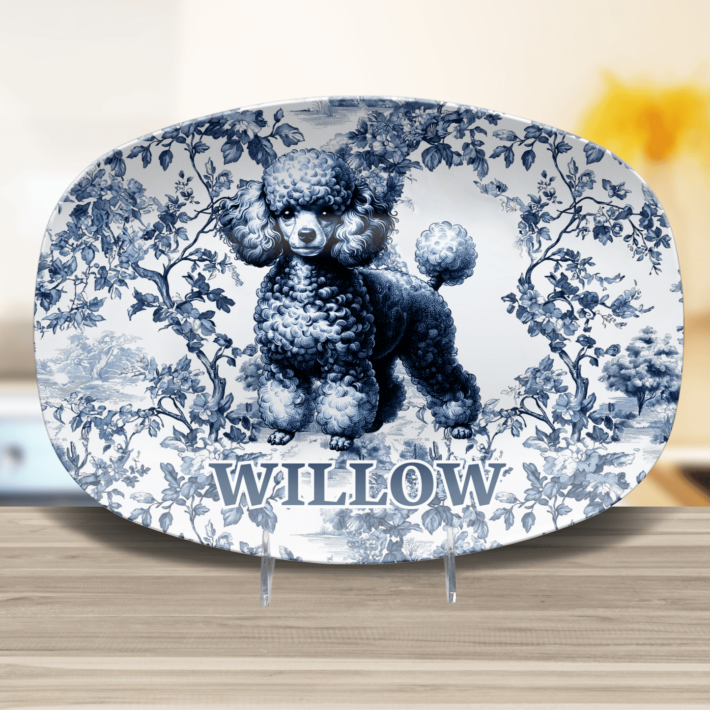 Poodle - Miniature - Serving Platter