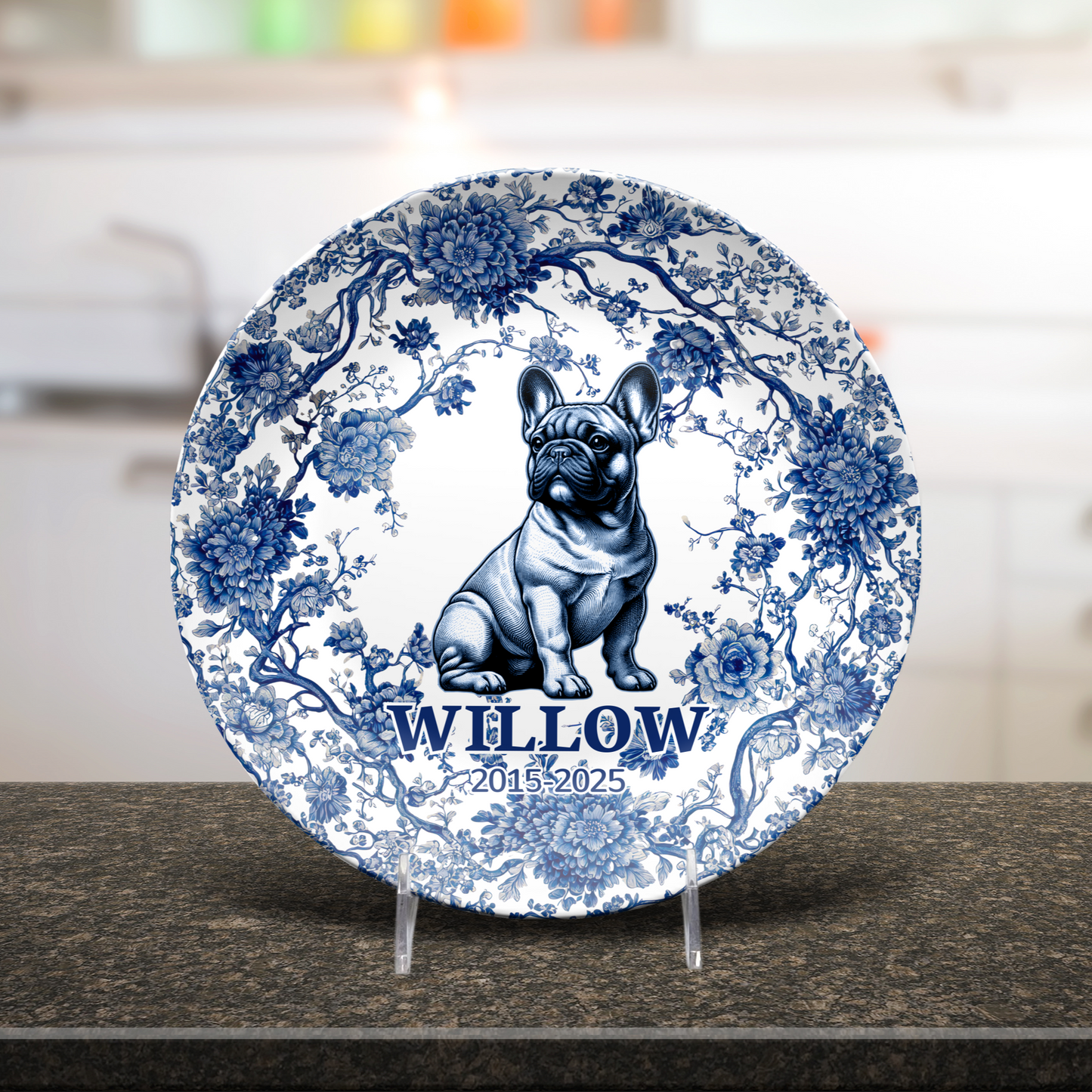 French Bulldog - Frenchie Personalized Plate