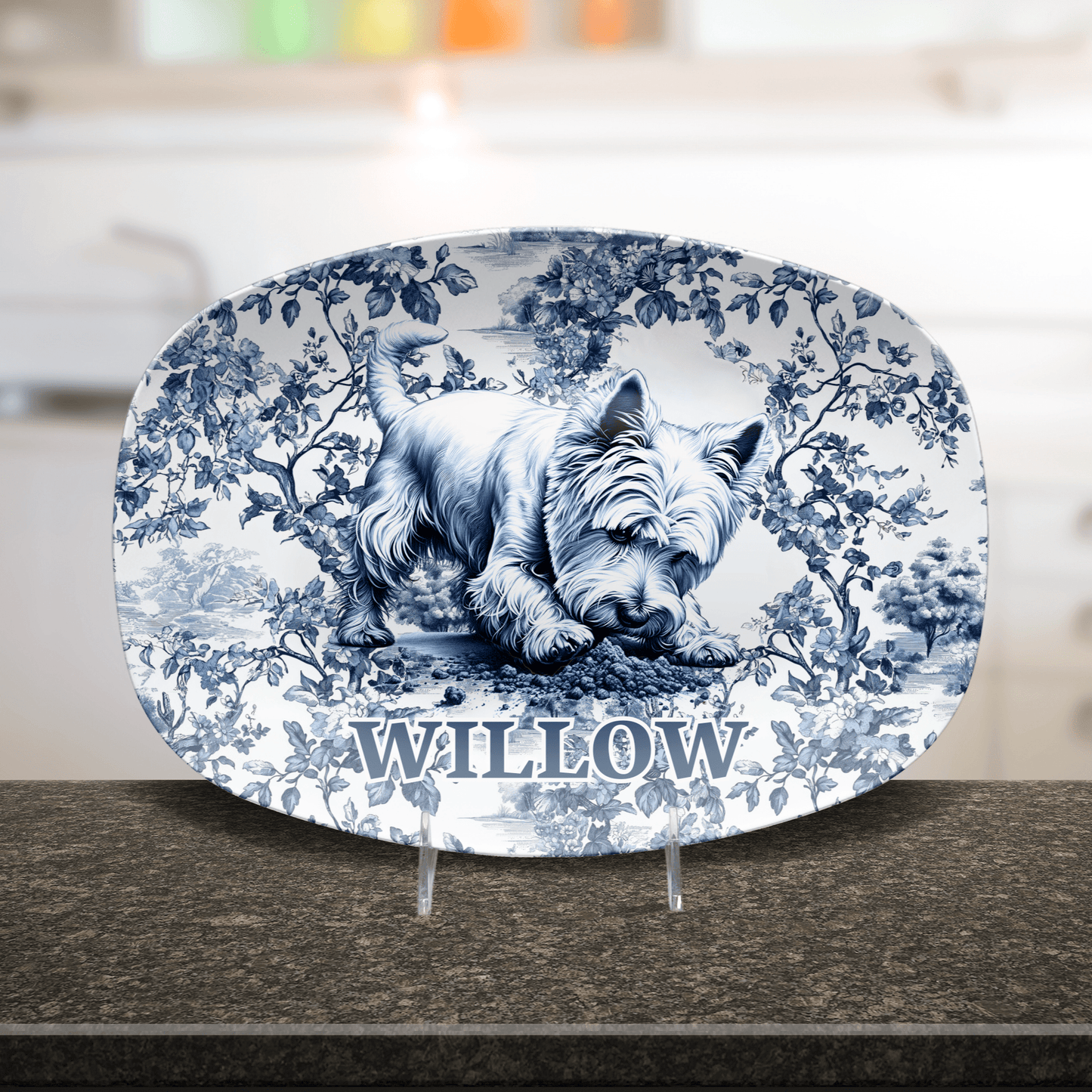 West Highland Terrier - Westie Serving Platter