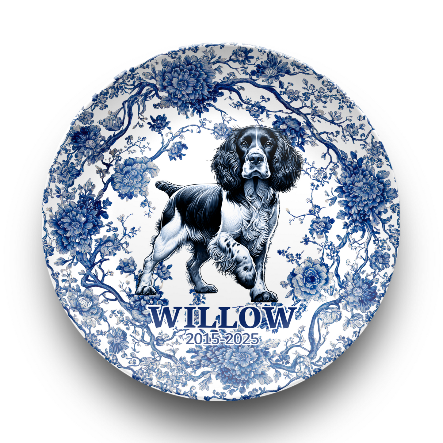 English Springer Spaniel - Personalized Plate