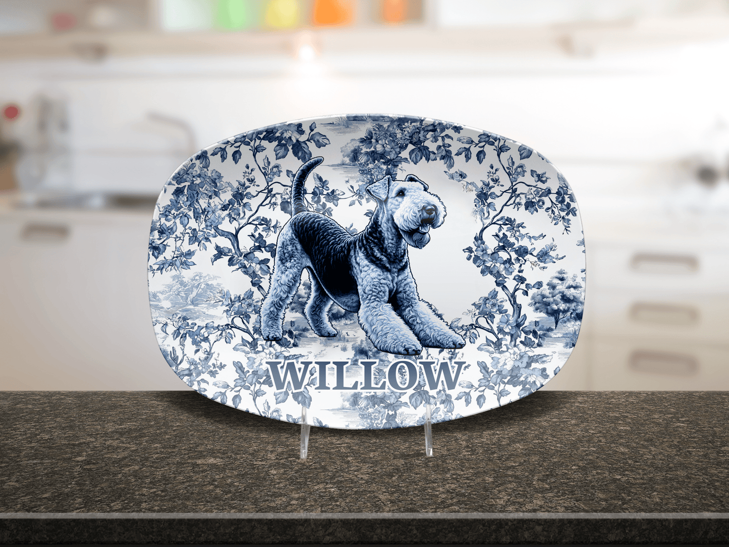 Airedale Terrier - Serving Platter