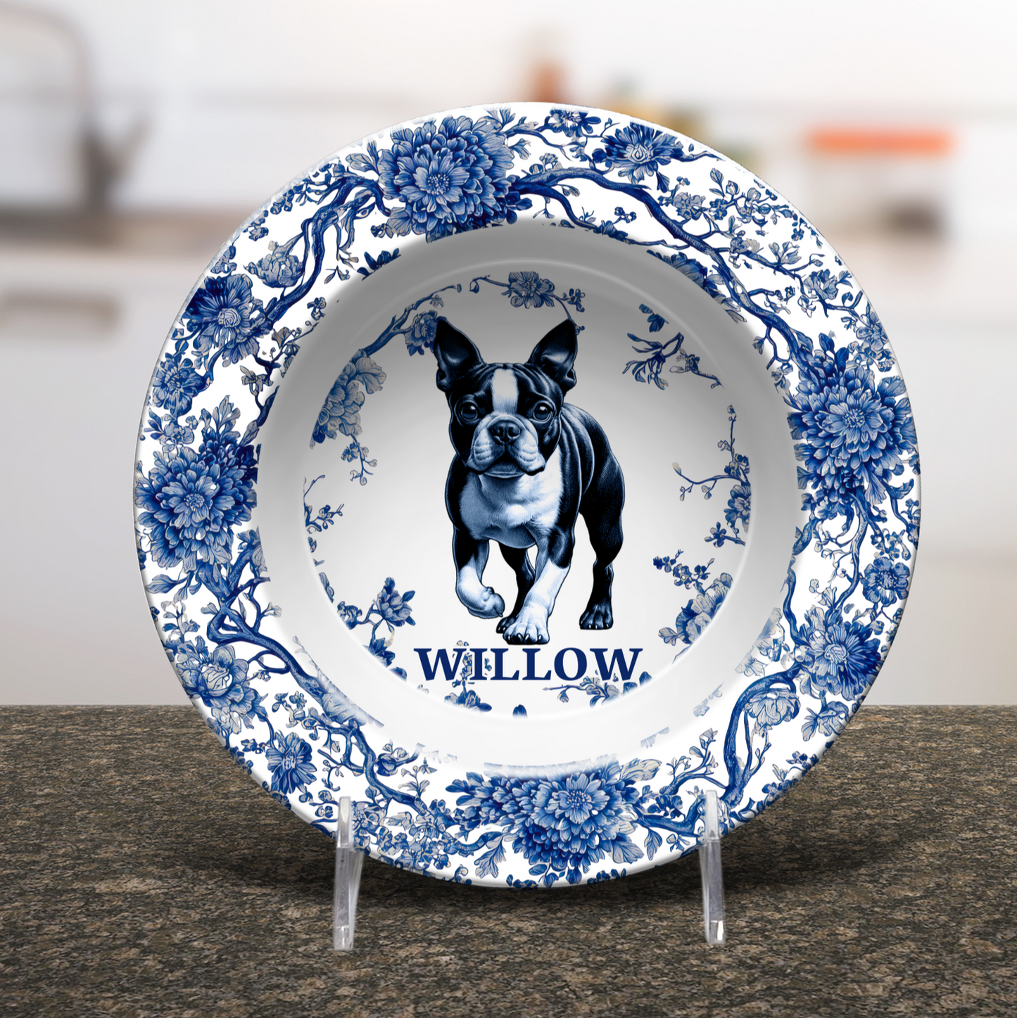 Boston Terrier - Personalized Plate