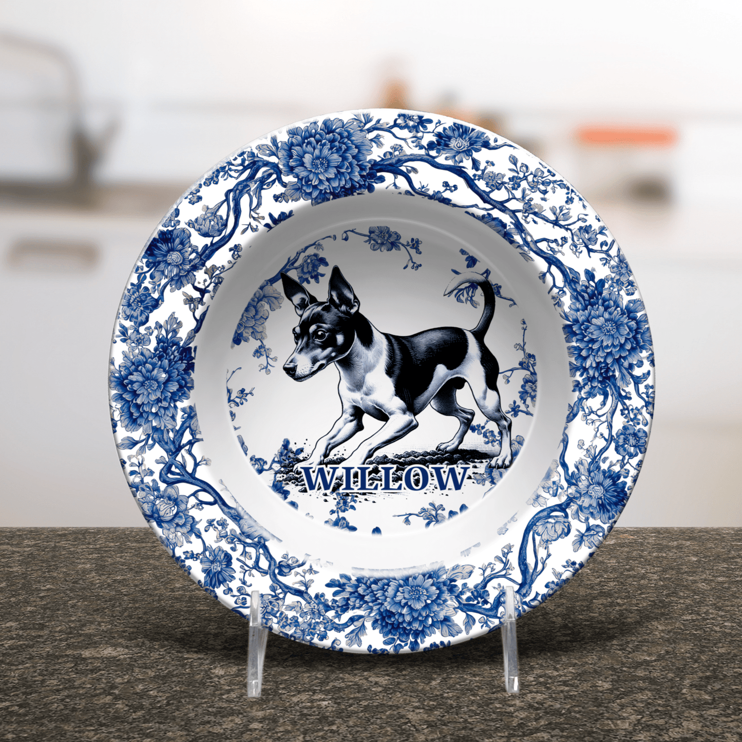 Rat Terrier - Personalized Plate