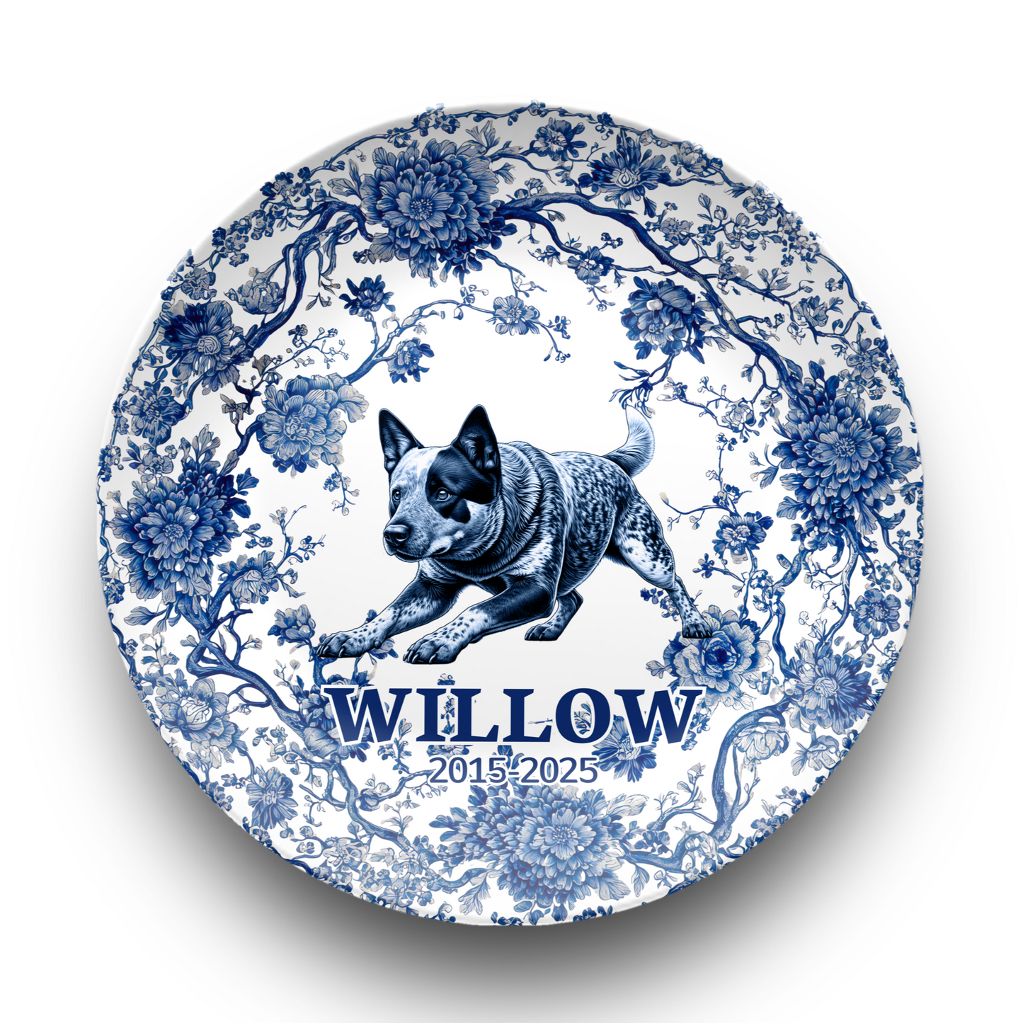 Cattle Dog - Blue Heeler Personalized Plate
