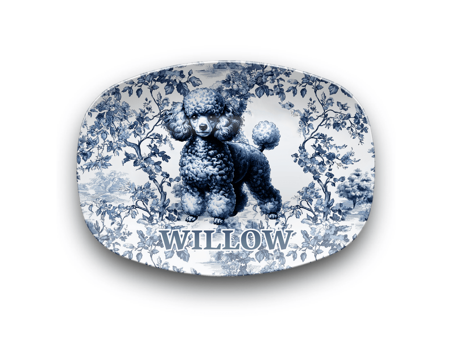 Poodle - Miniature - Serving Platter