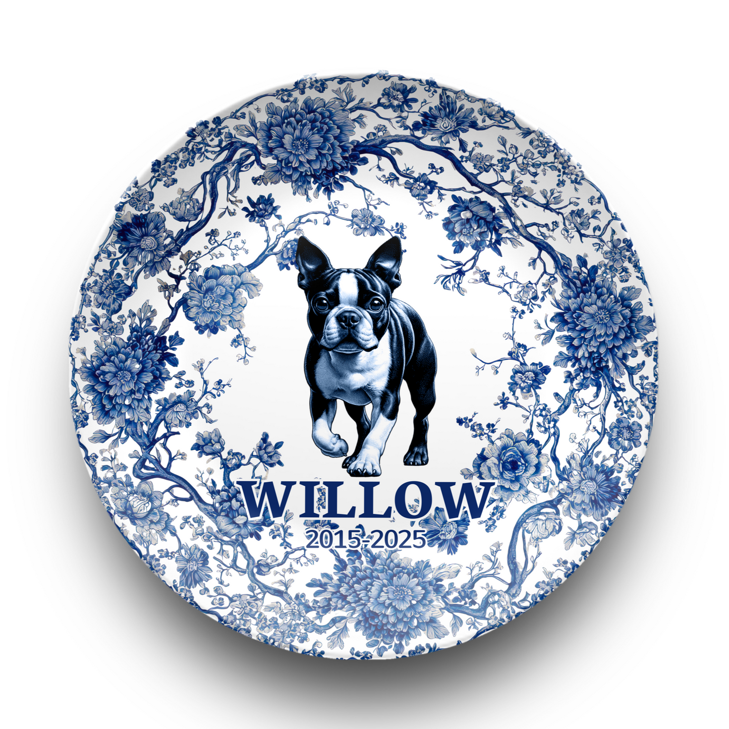 Boston Terrier - Personalized Plate