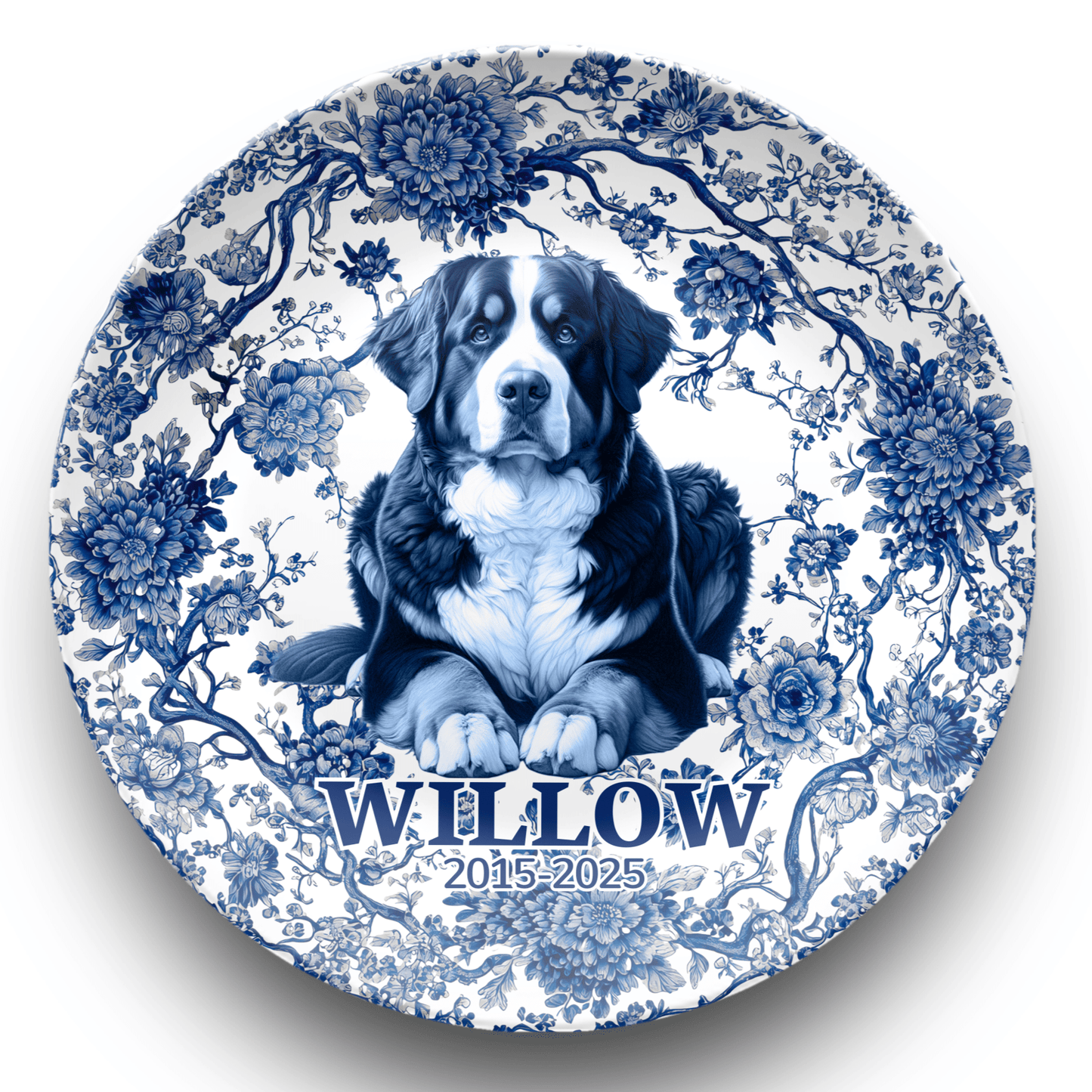 Bernese Mountain Dog - Personalized Plate