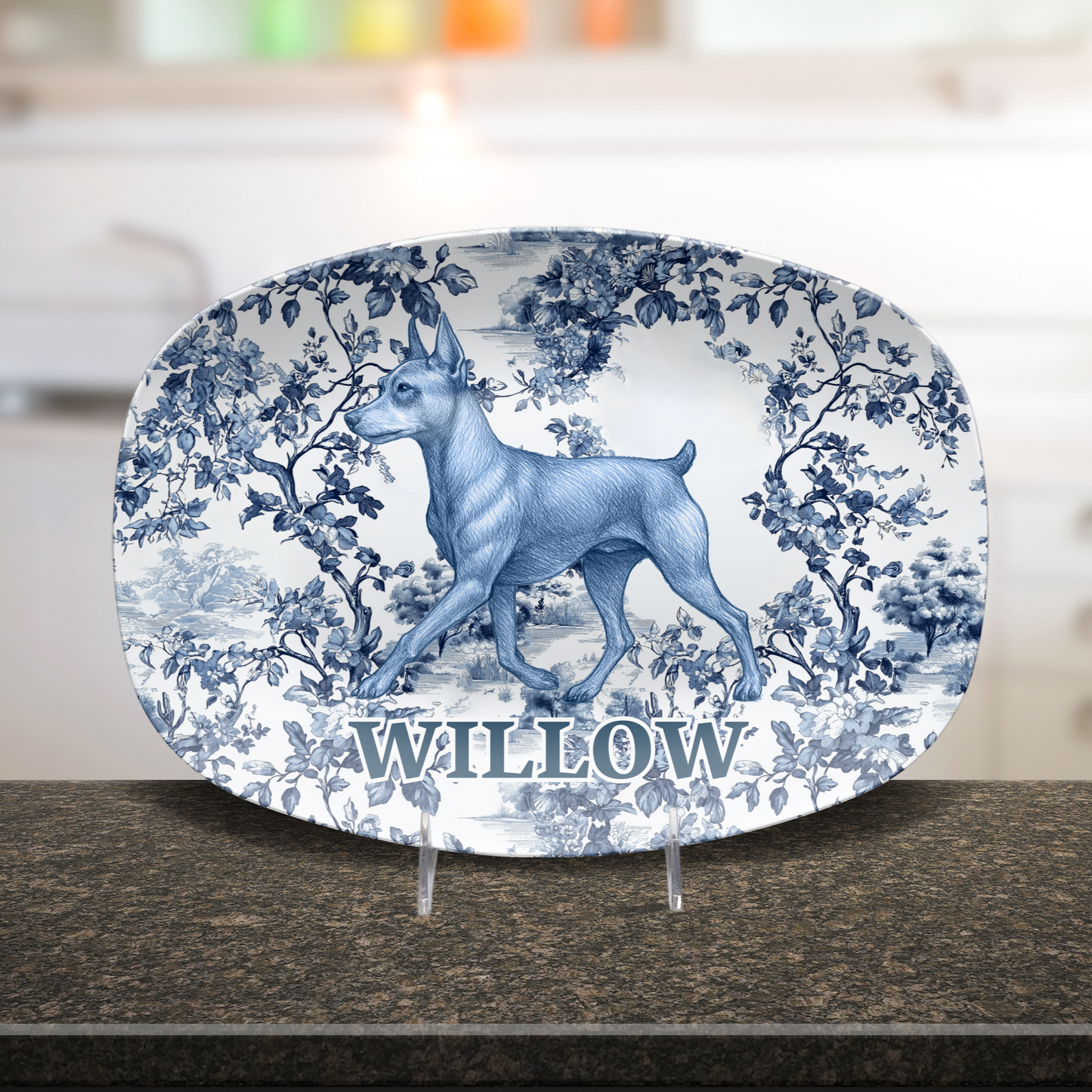 Miniature Pincher - Serving Platter