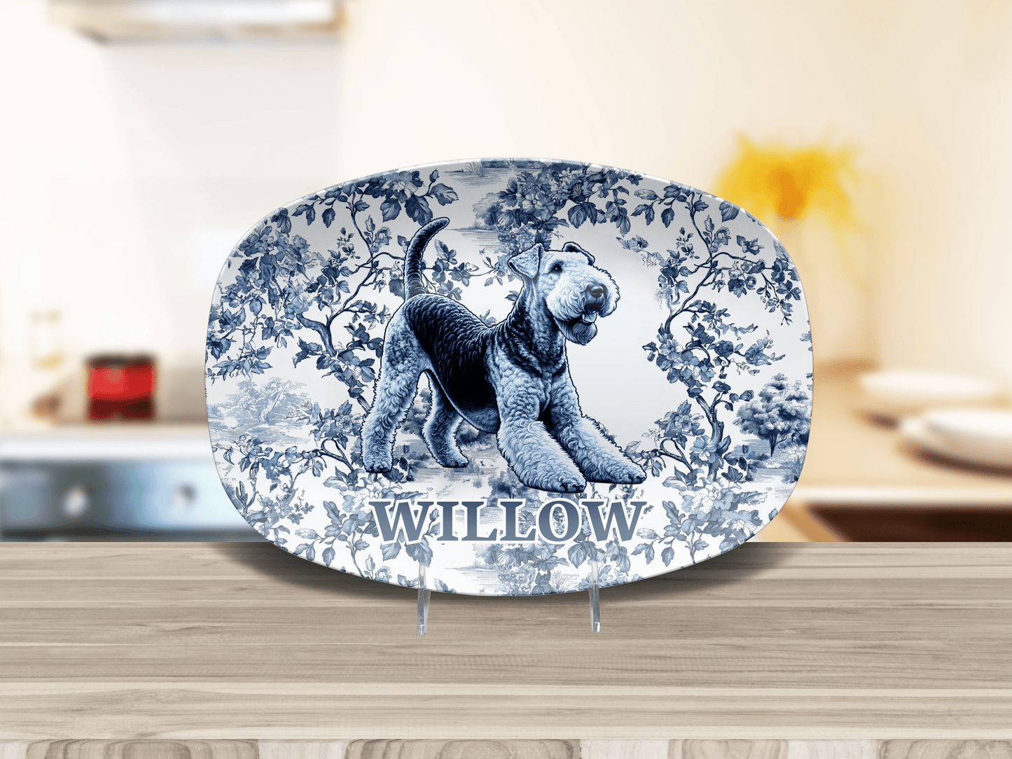Airedale Terrier - Serving Platter