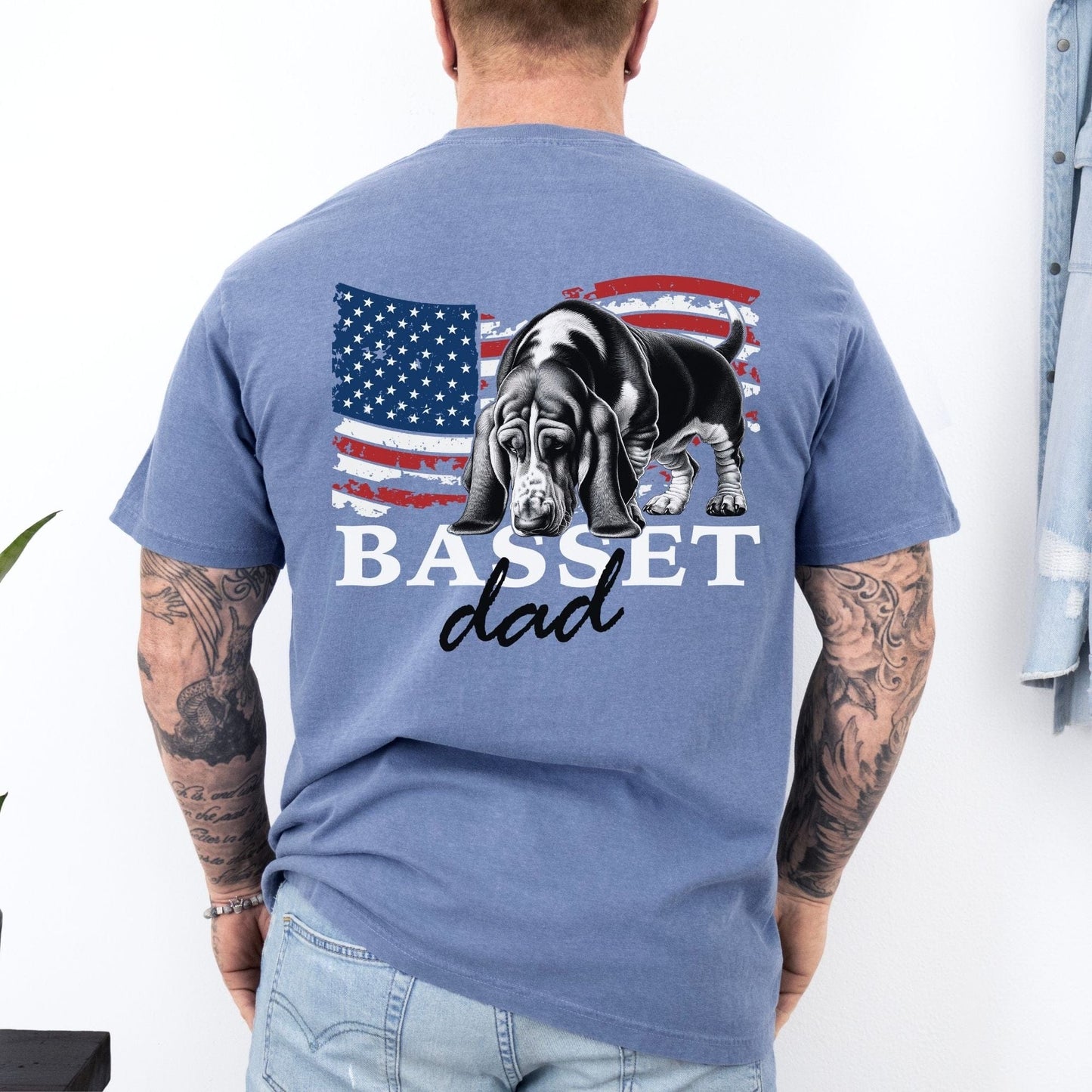 Basset Hound Shirt - Dad