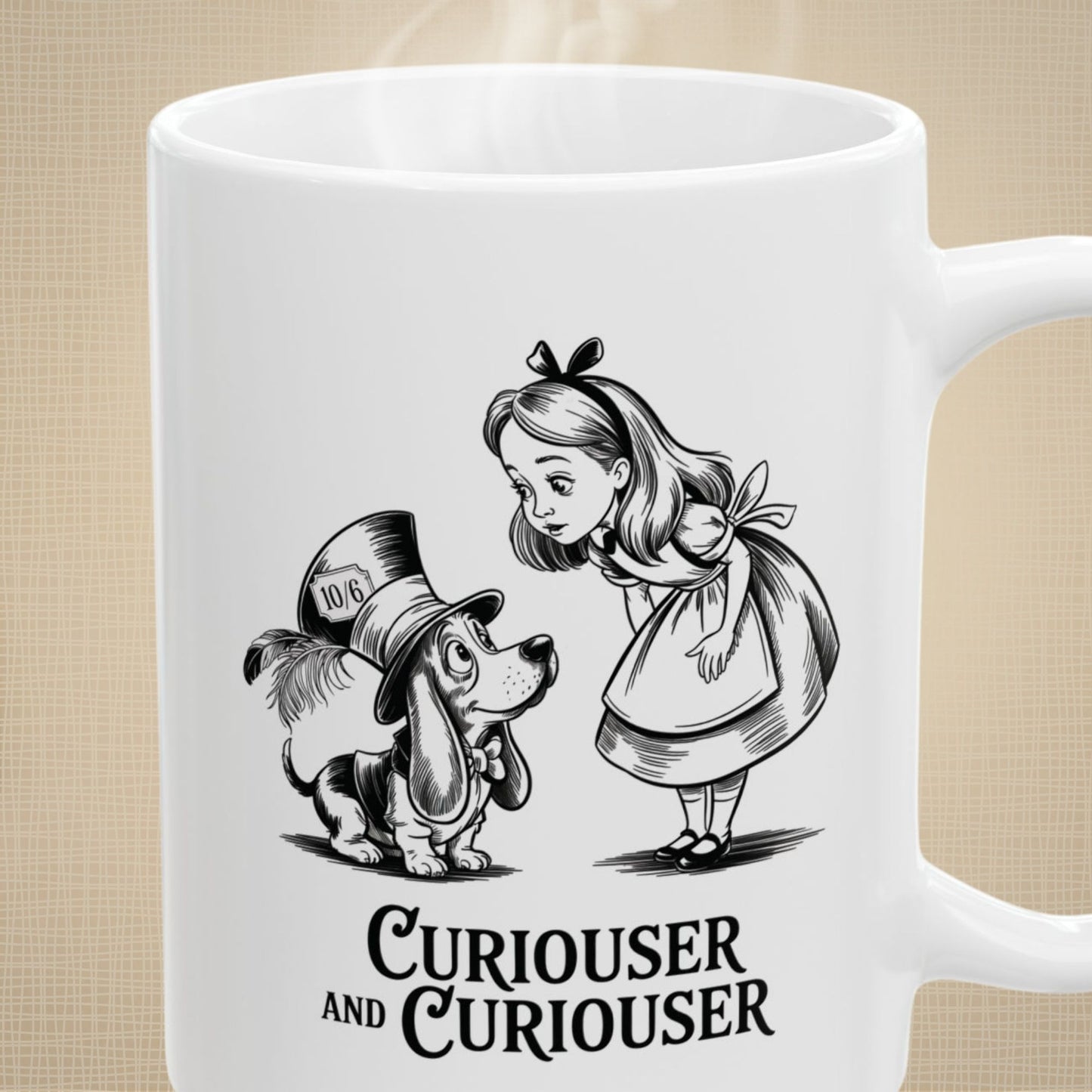 Basset Hound Mug - Wonderland