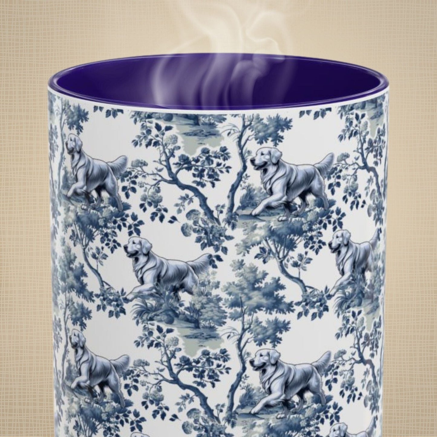 Golden Retriever Toile Mug