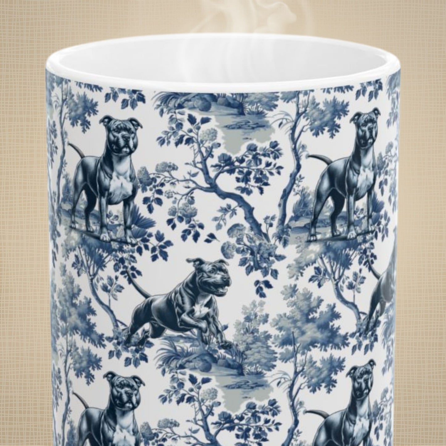 AmStaff Toile Mug