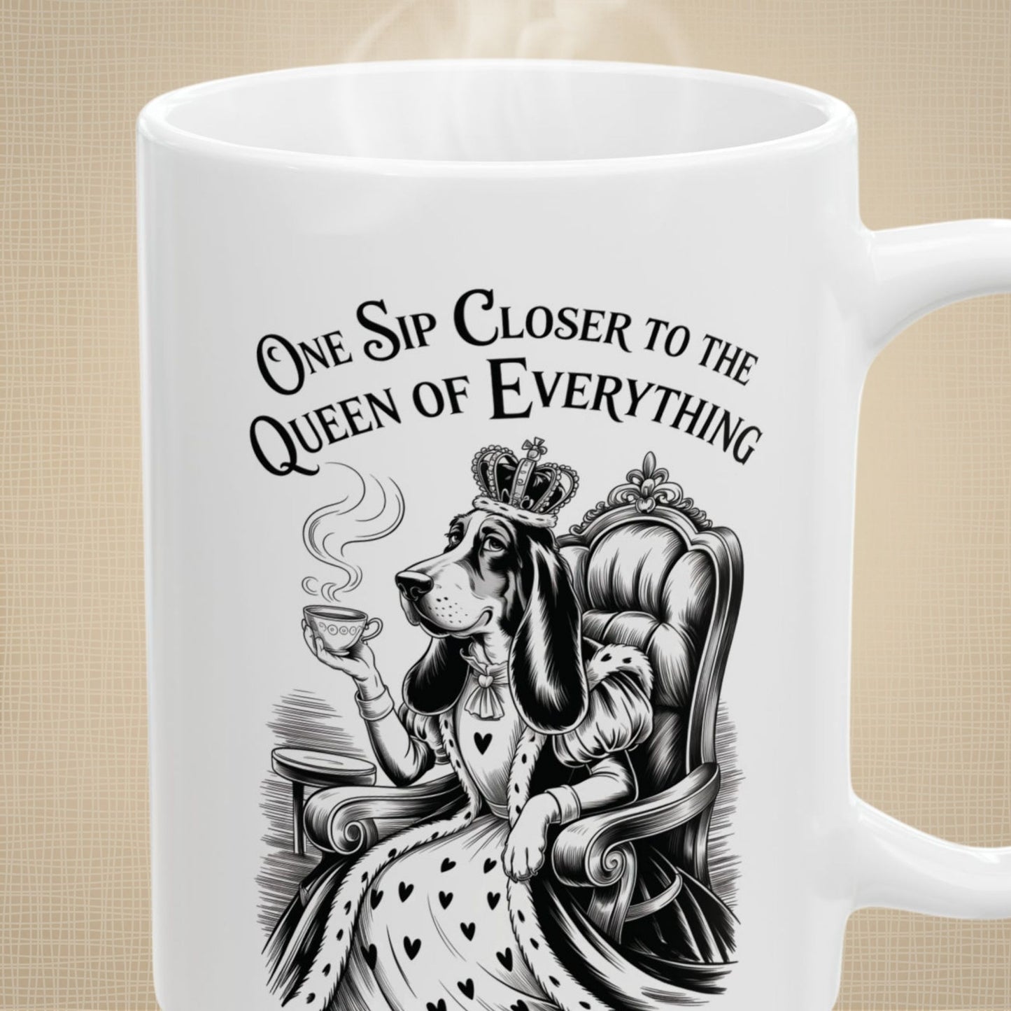 Basset Hound Mug - Wonderland