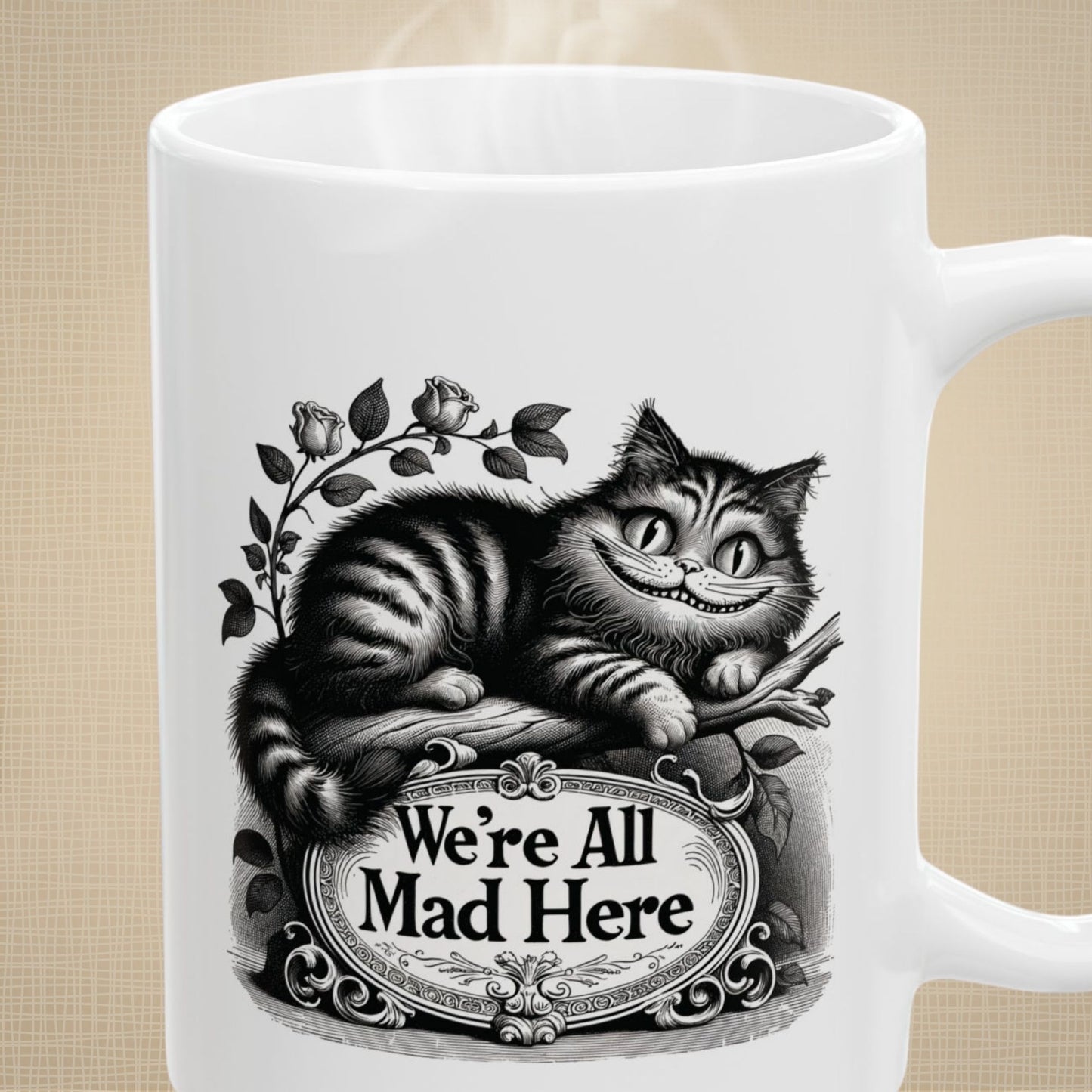 Cheshire Cat Toile Tabby