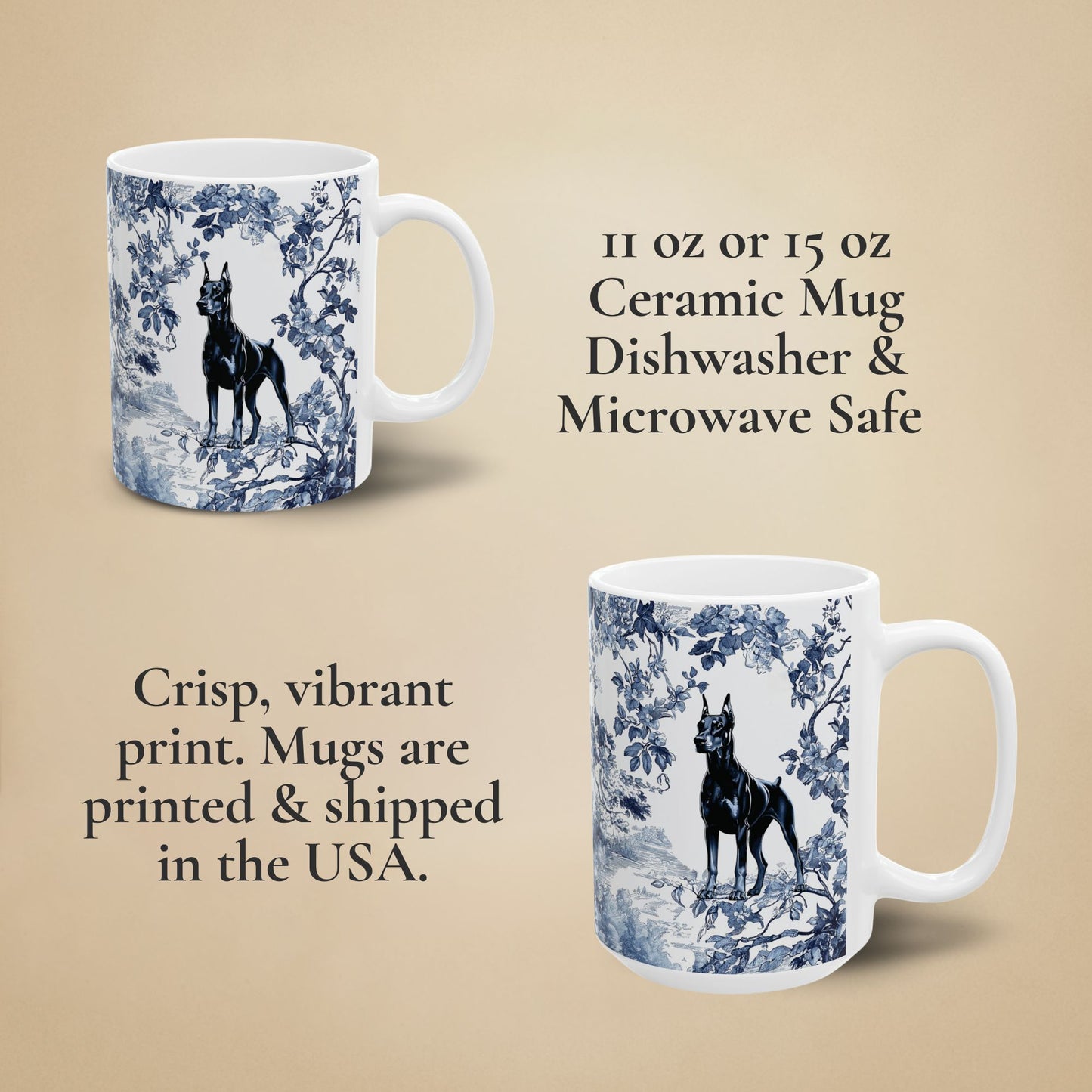 Doberman Mug