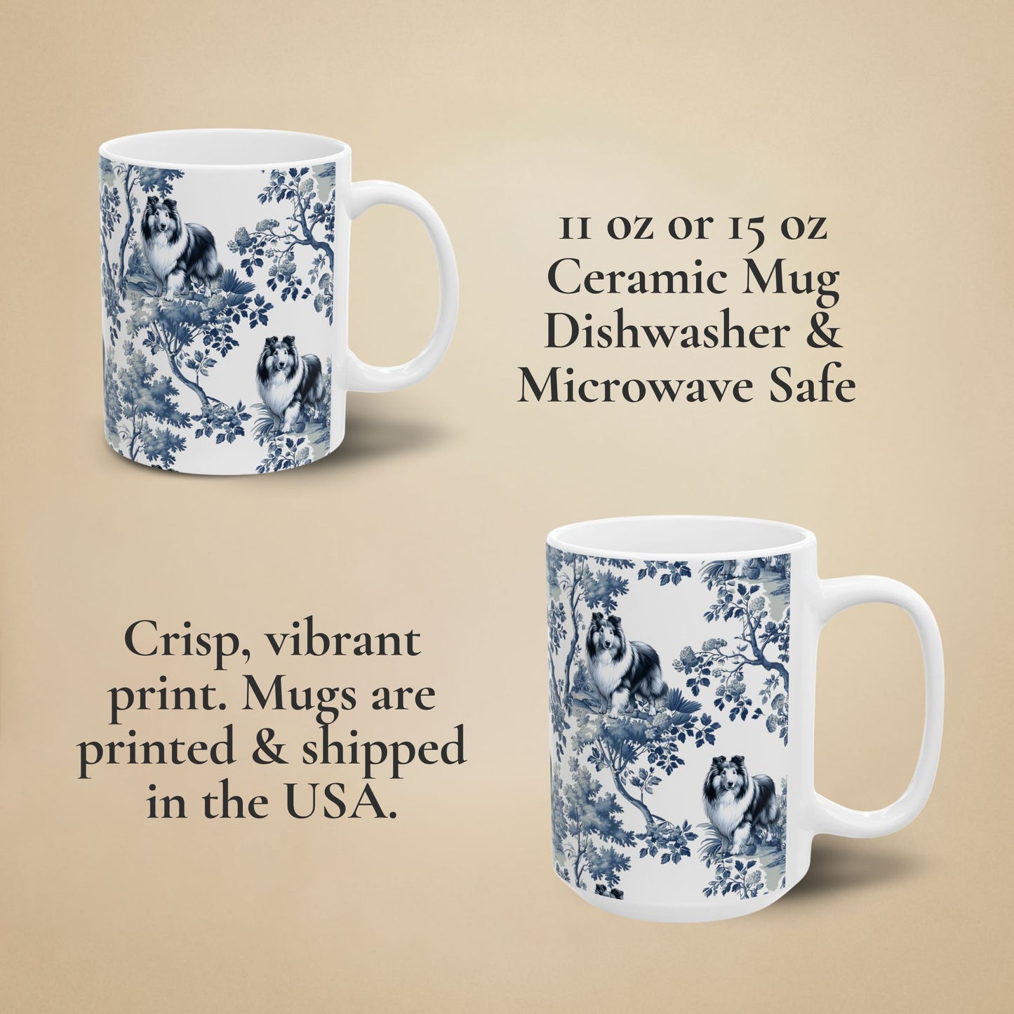 Rough Collie Mug