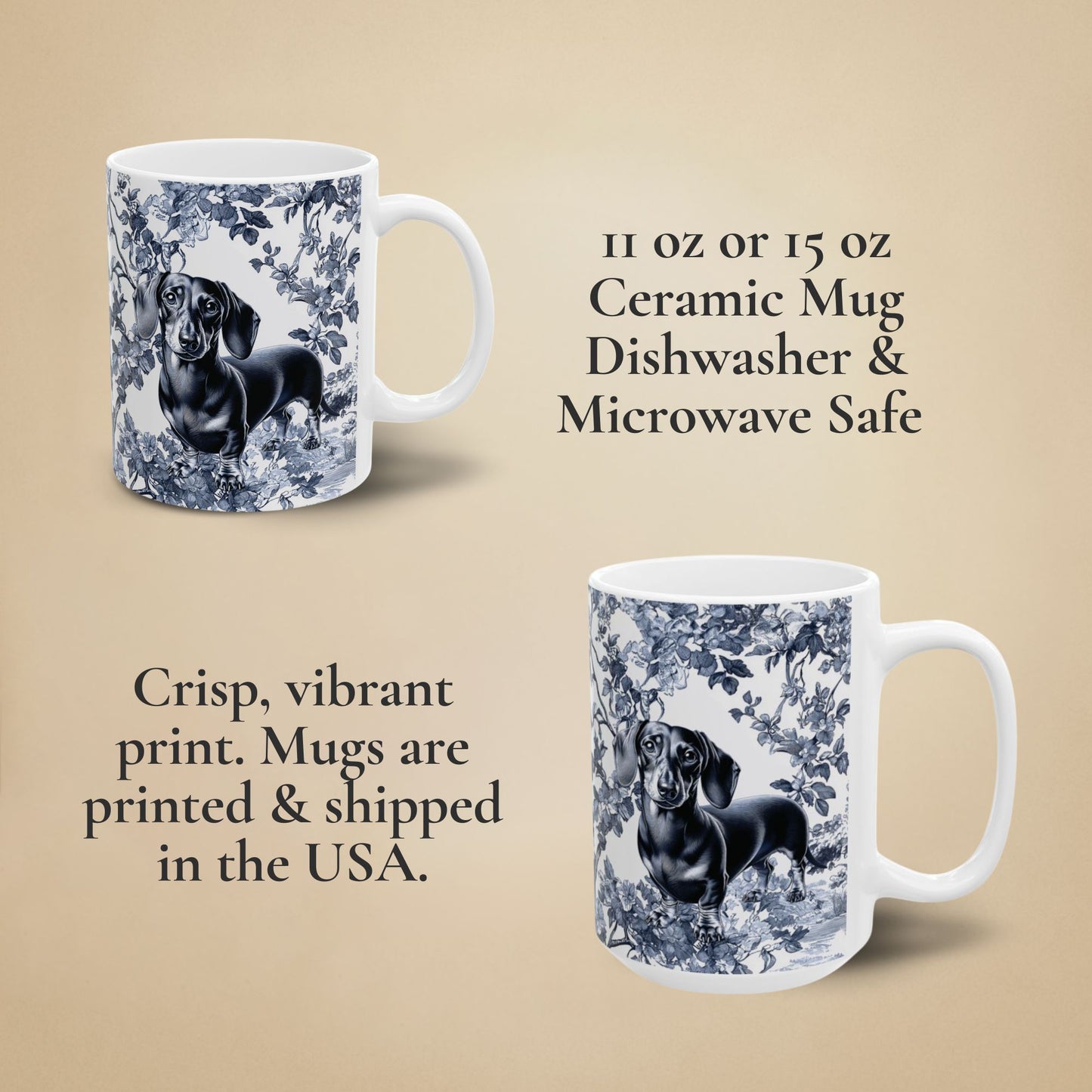 Dachshund Mug - Doxie