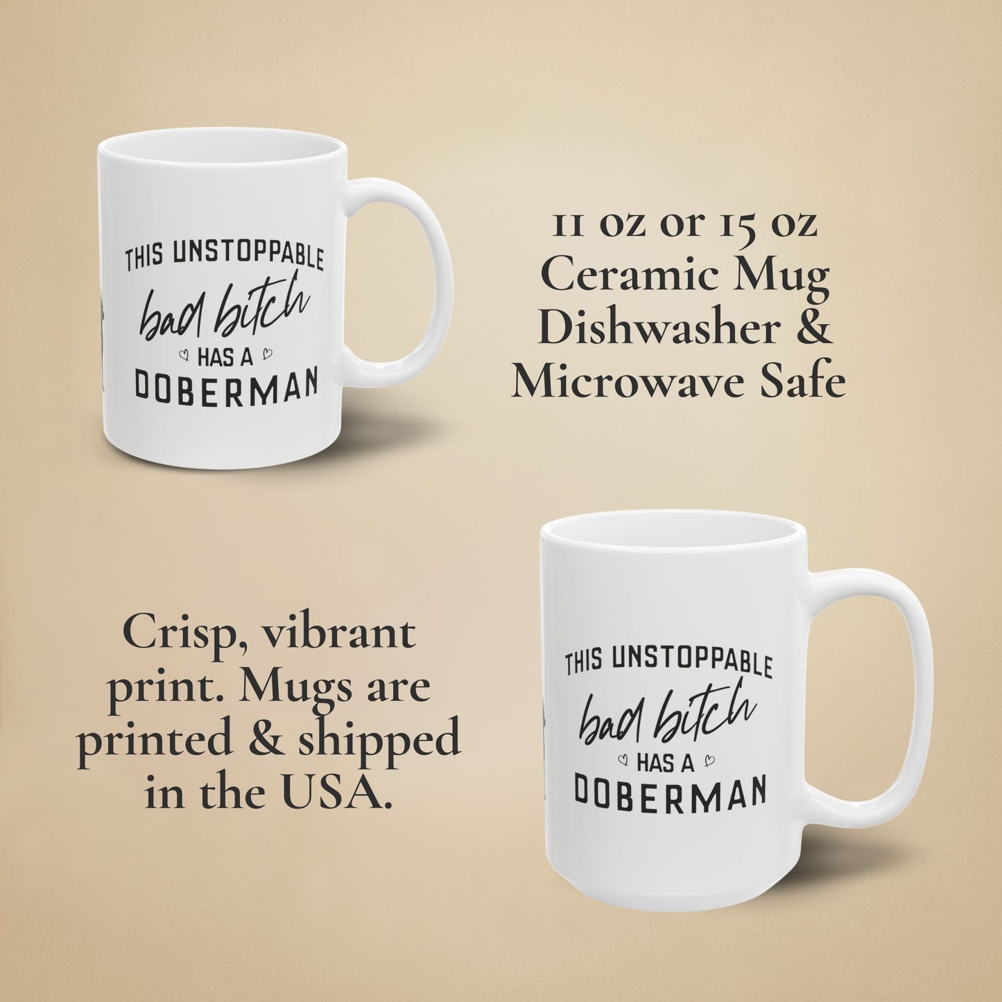 Doberman Mug