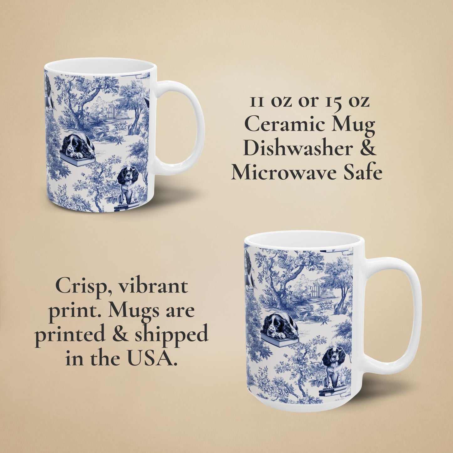 English Springer Spaniel Mug - ESS Reading