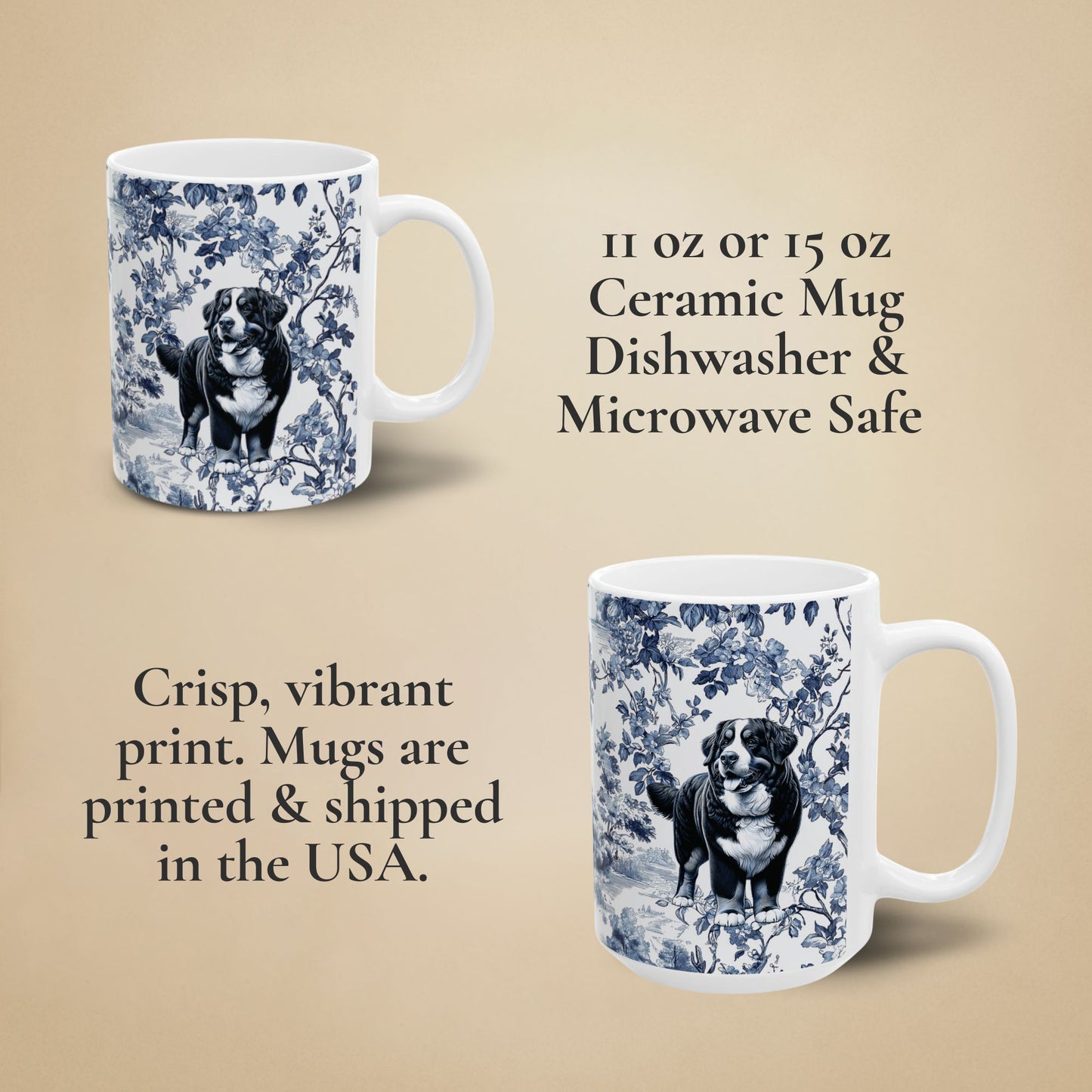 Bernese Mountain Dog Mug - Berner
