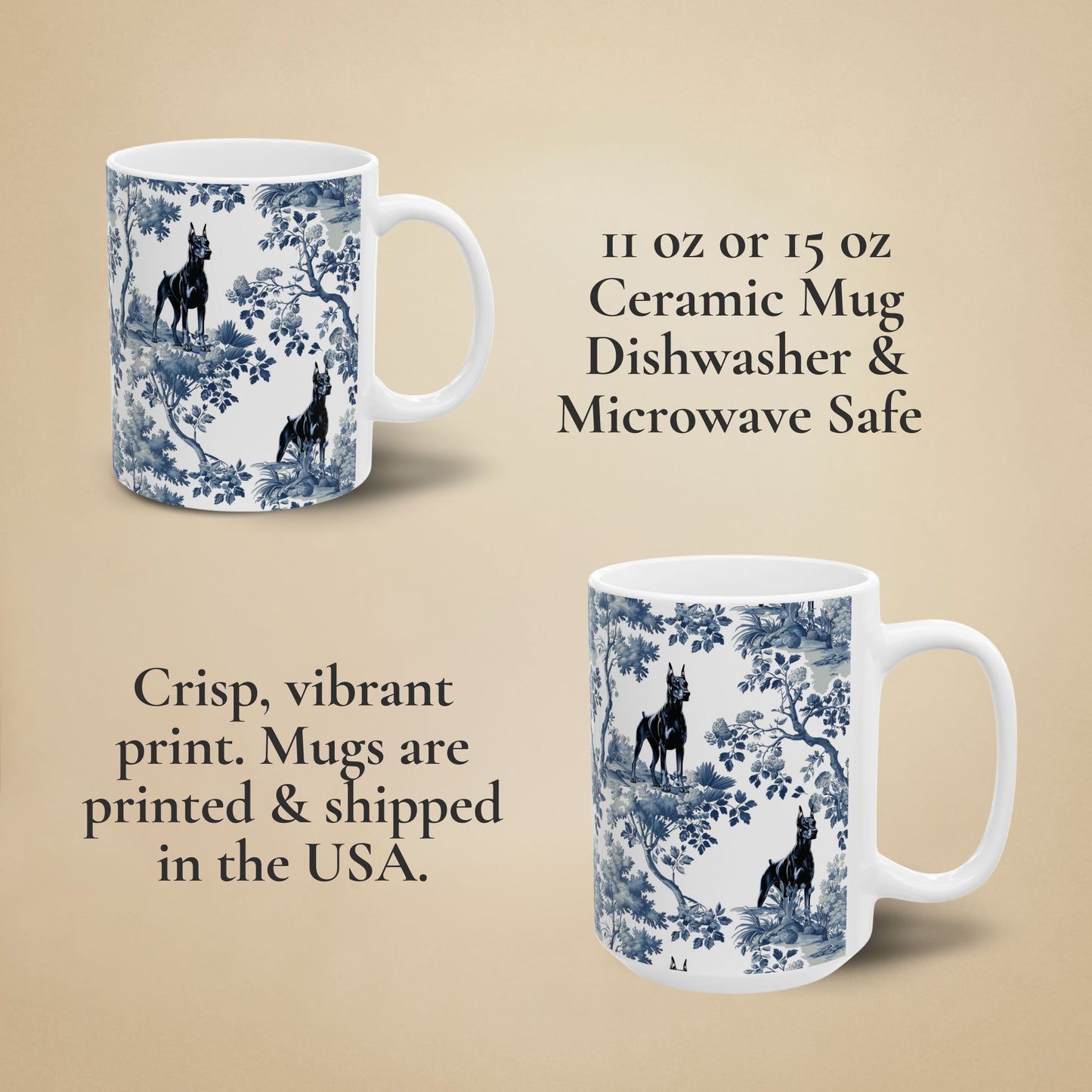 Doberman Mug