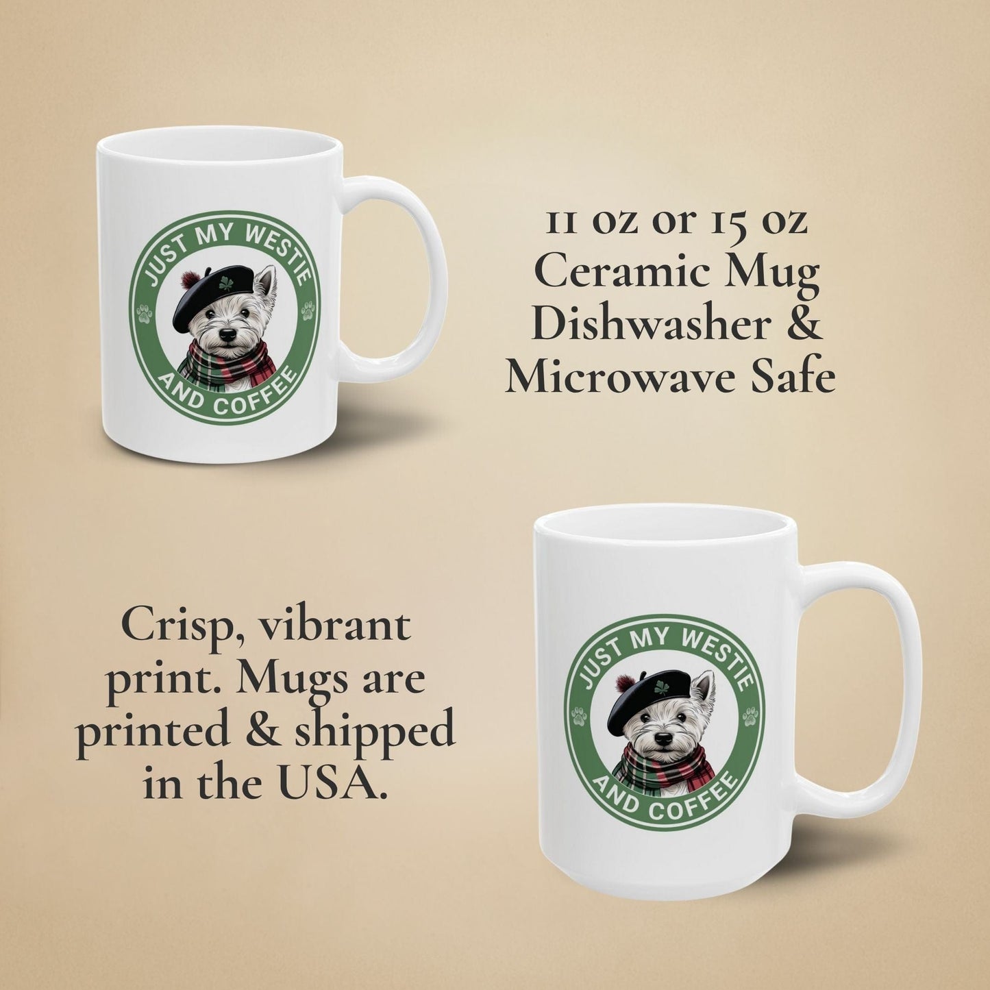 West Highland Terrier Mug - Westie
