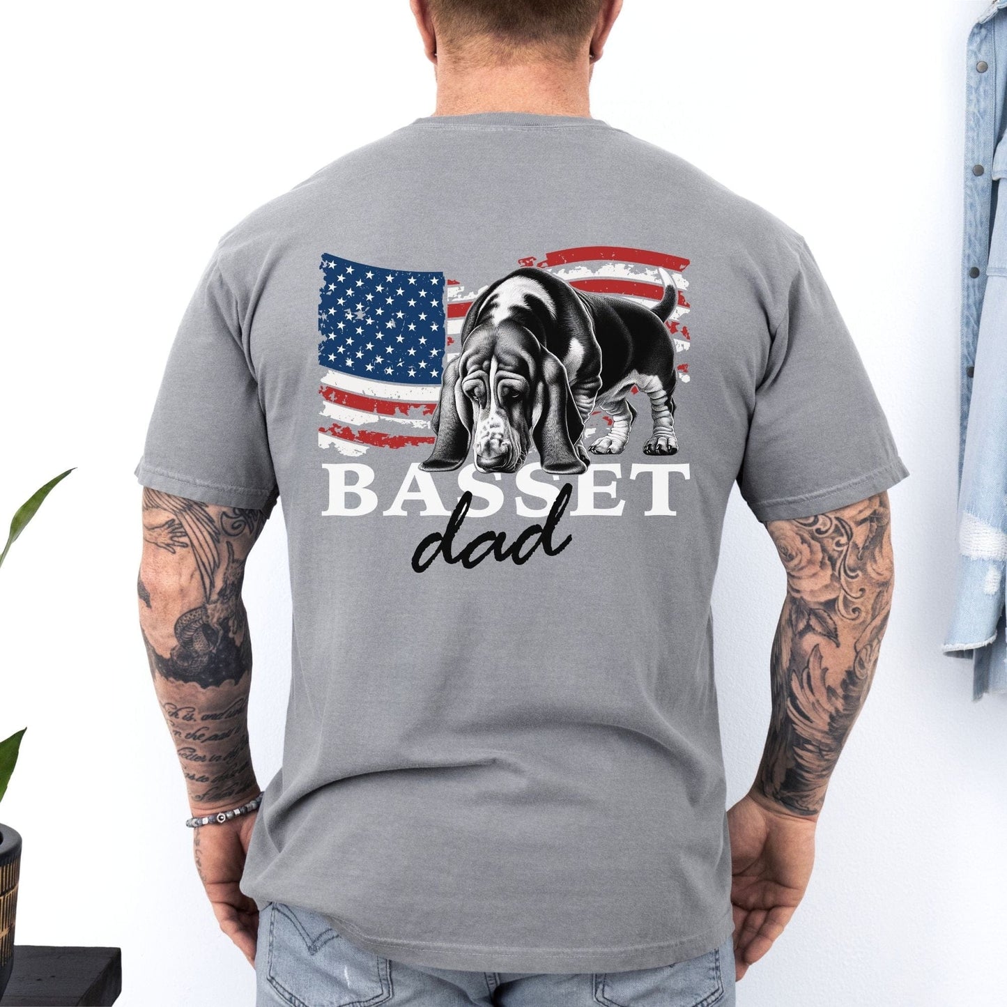 Basset Hound Shirt - Dad