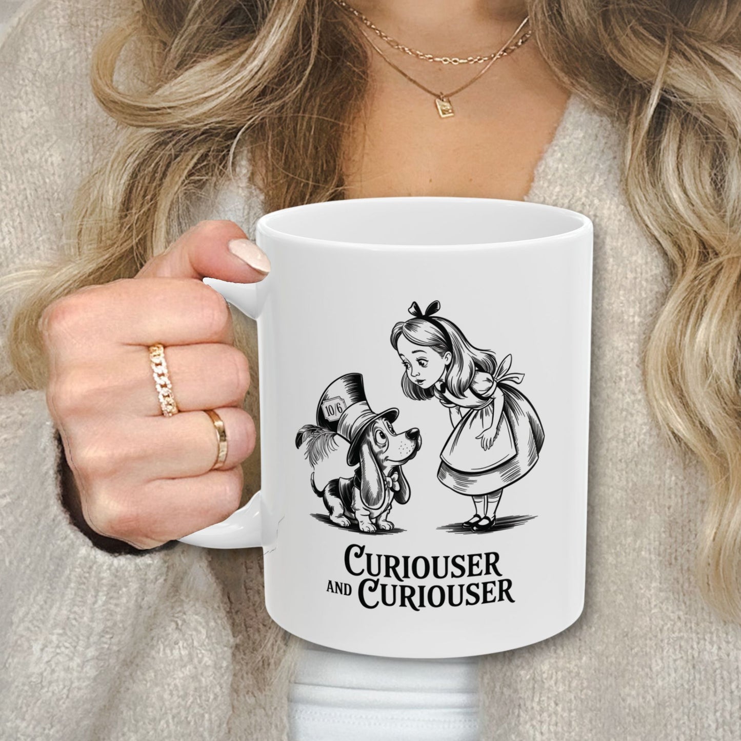 Basset Hound Mug - Wonderland