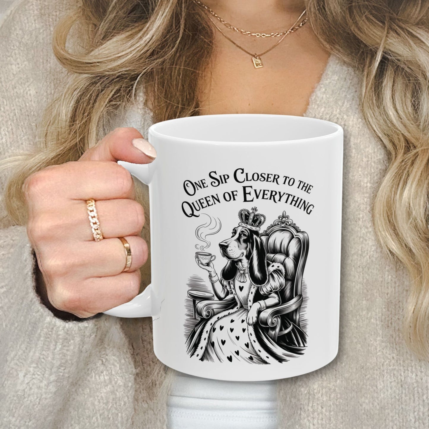 Basset Hound Mug - Wonderland