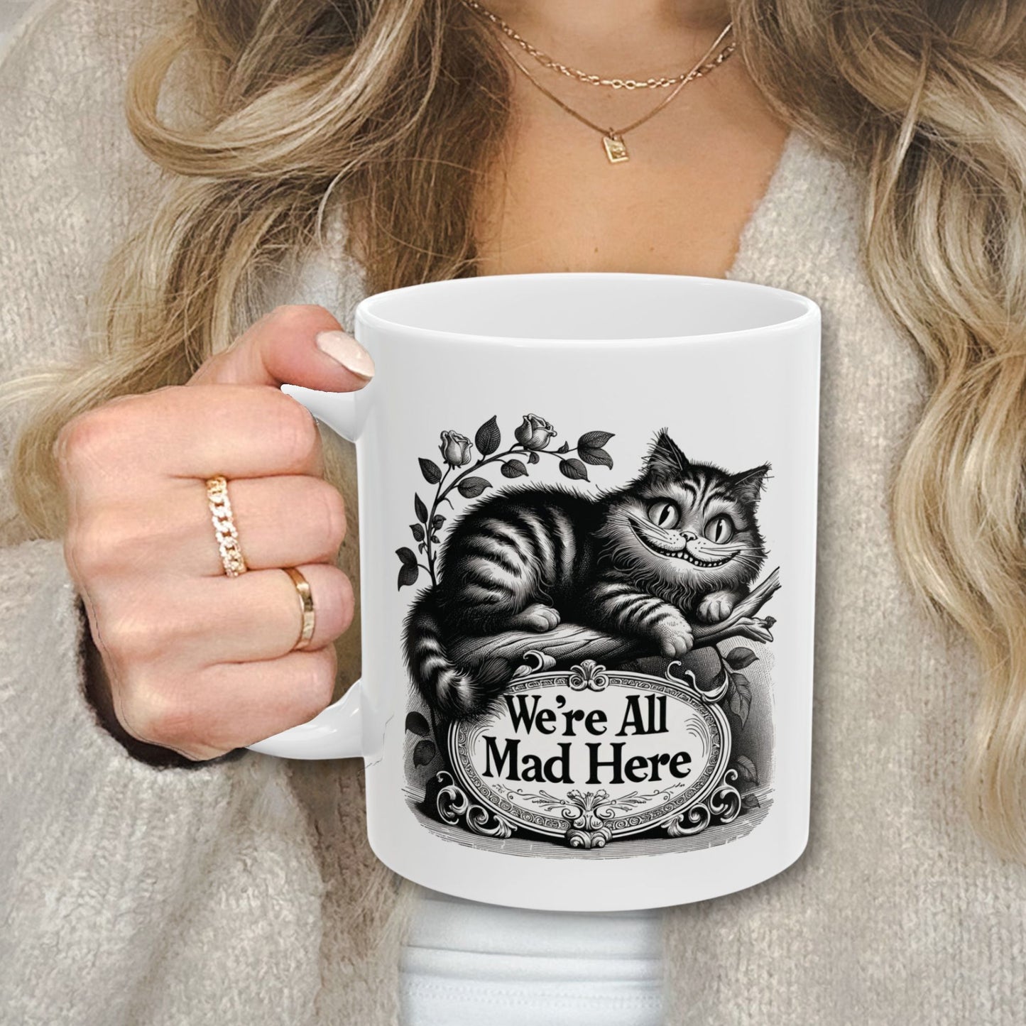 Cheshire Cat Toile Tabby