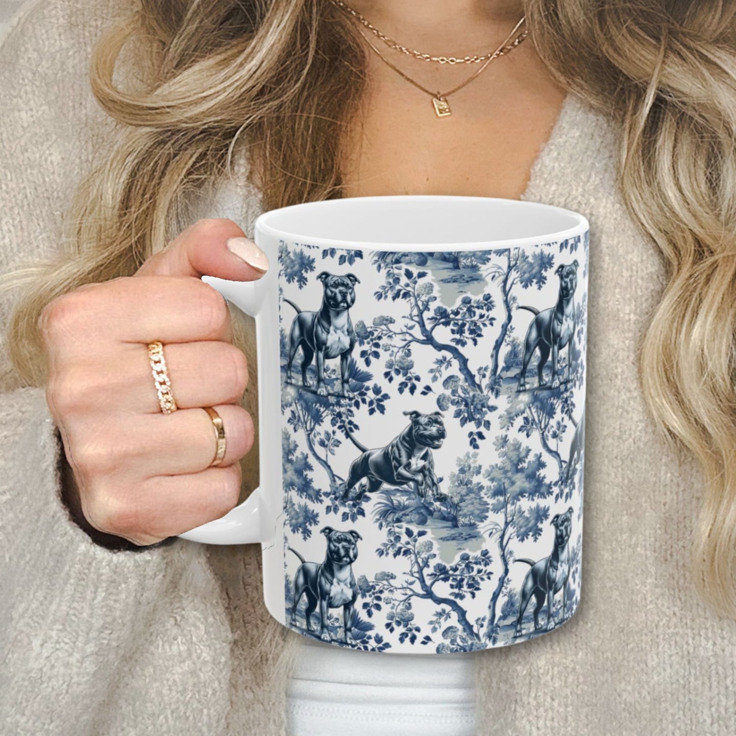 AmStaff Toile Mug
